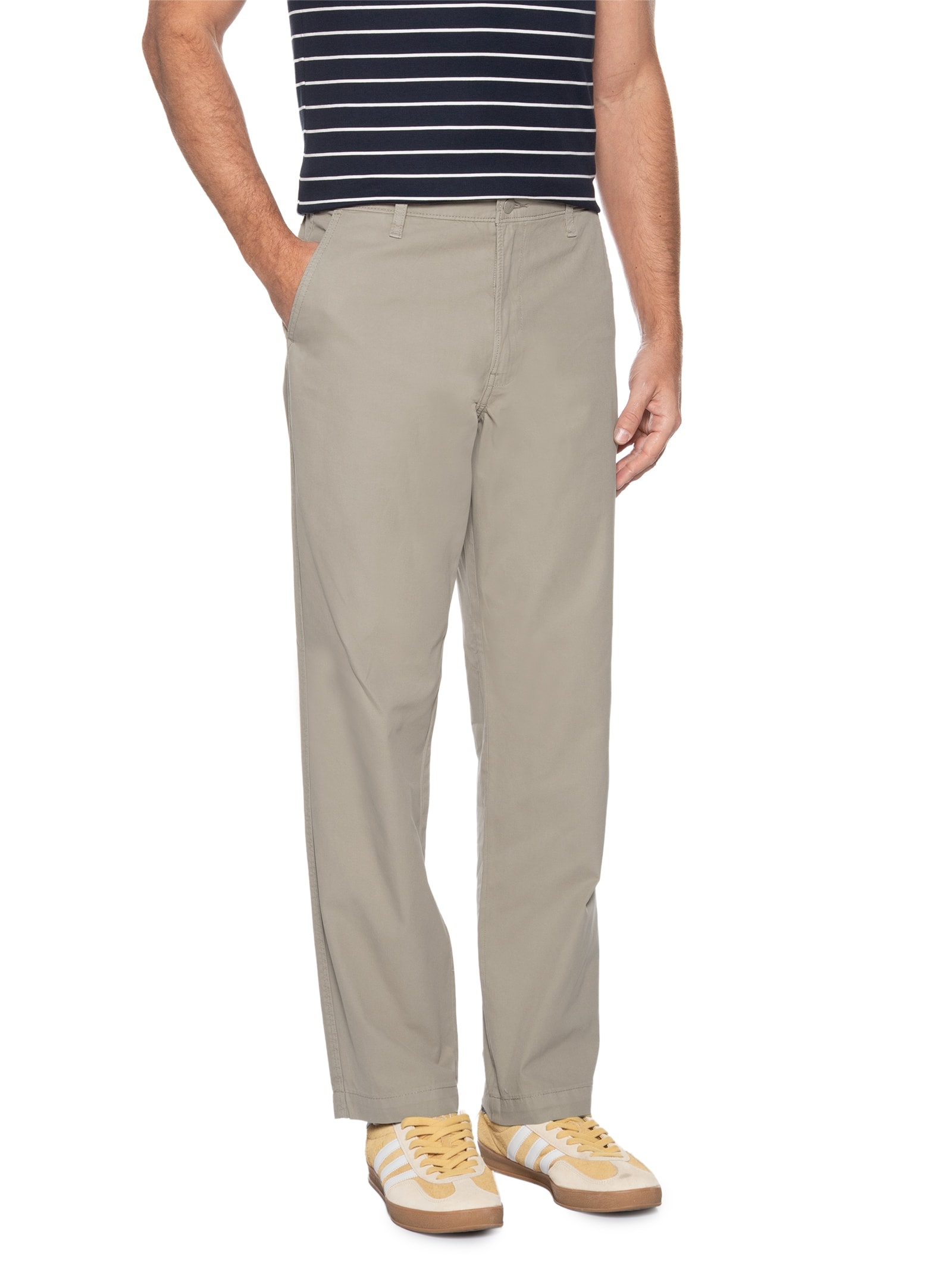Calça Masculina XX Chino Authentic Straight Fit Bege Levi's