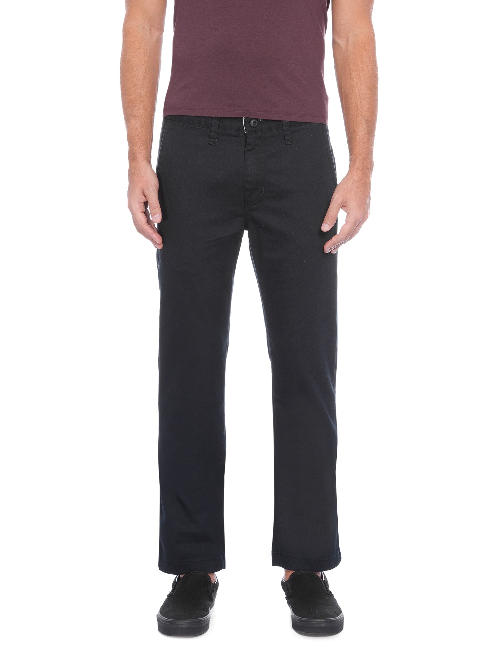 Calça Mn Authentic Chino Stretch Preto Vans