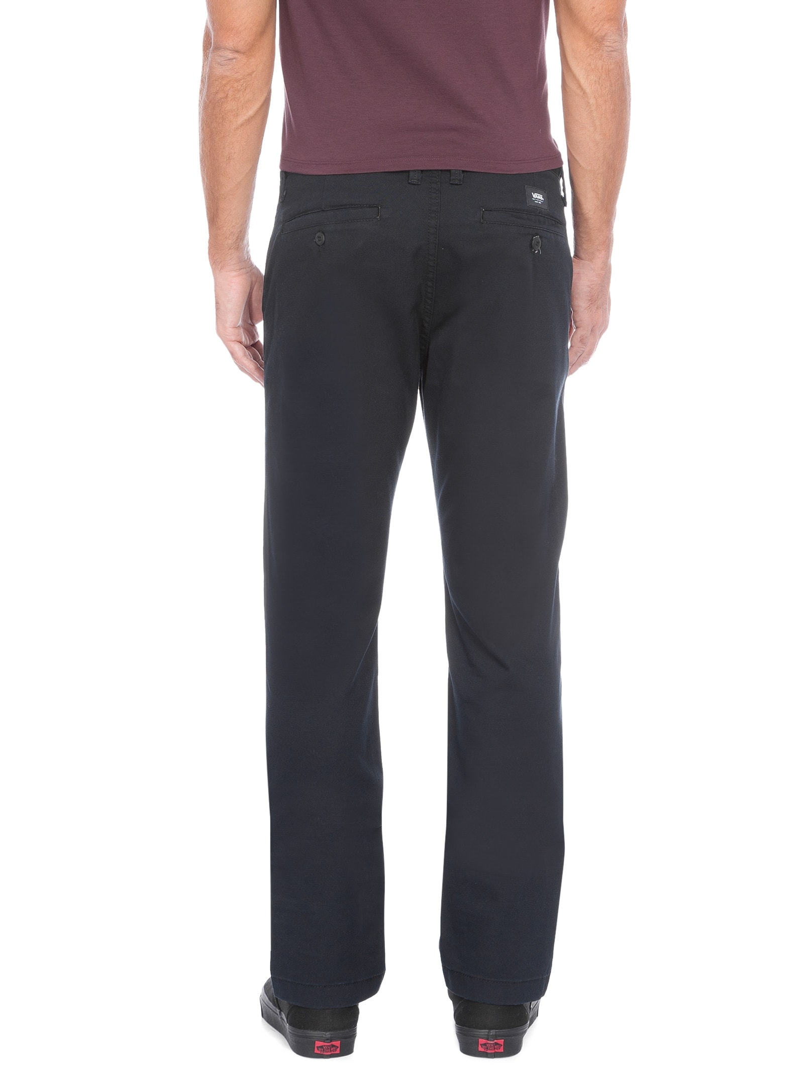 Calça Mn Authentic Chino Stretch Preto Vans