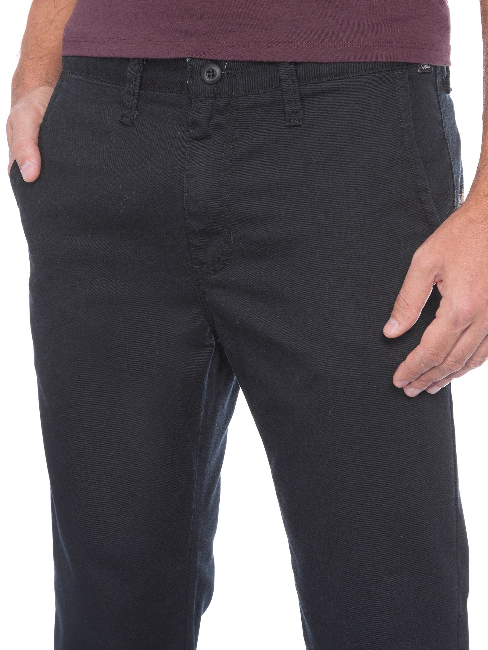 Calça Mn Authentic Chino Stretch Preto Vans