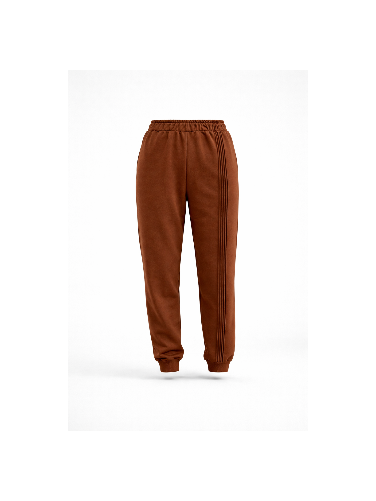 Calça Moletom Linhas Outono Marrom Suntime