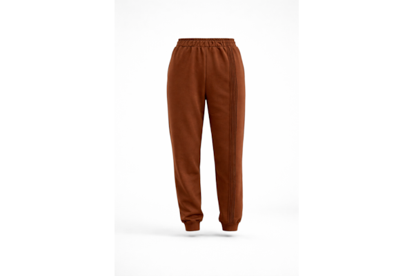 Calça Moletom Linhas Outono - Marrom