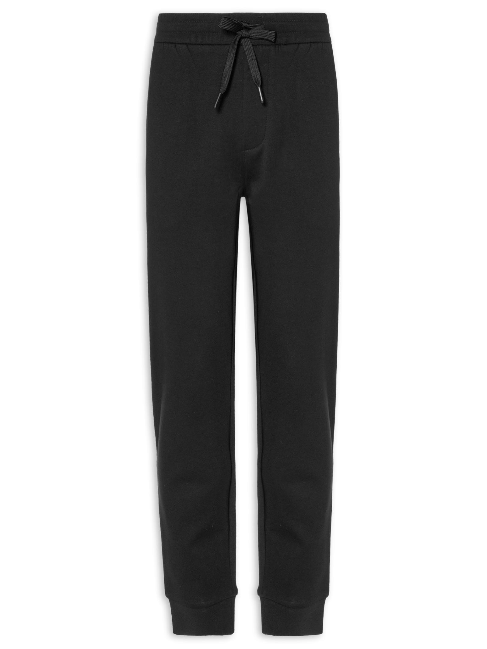 Calça Moletom Masculina AX Bordado Preto Armani Exchange