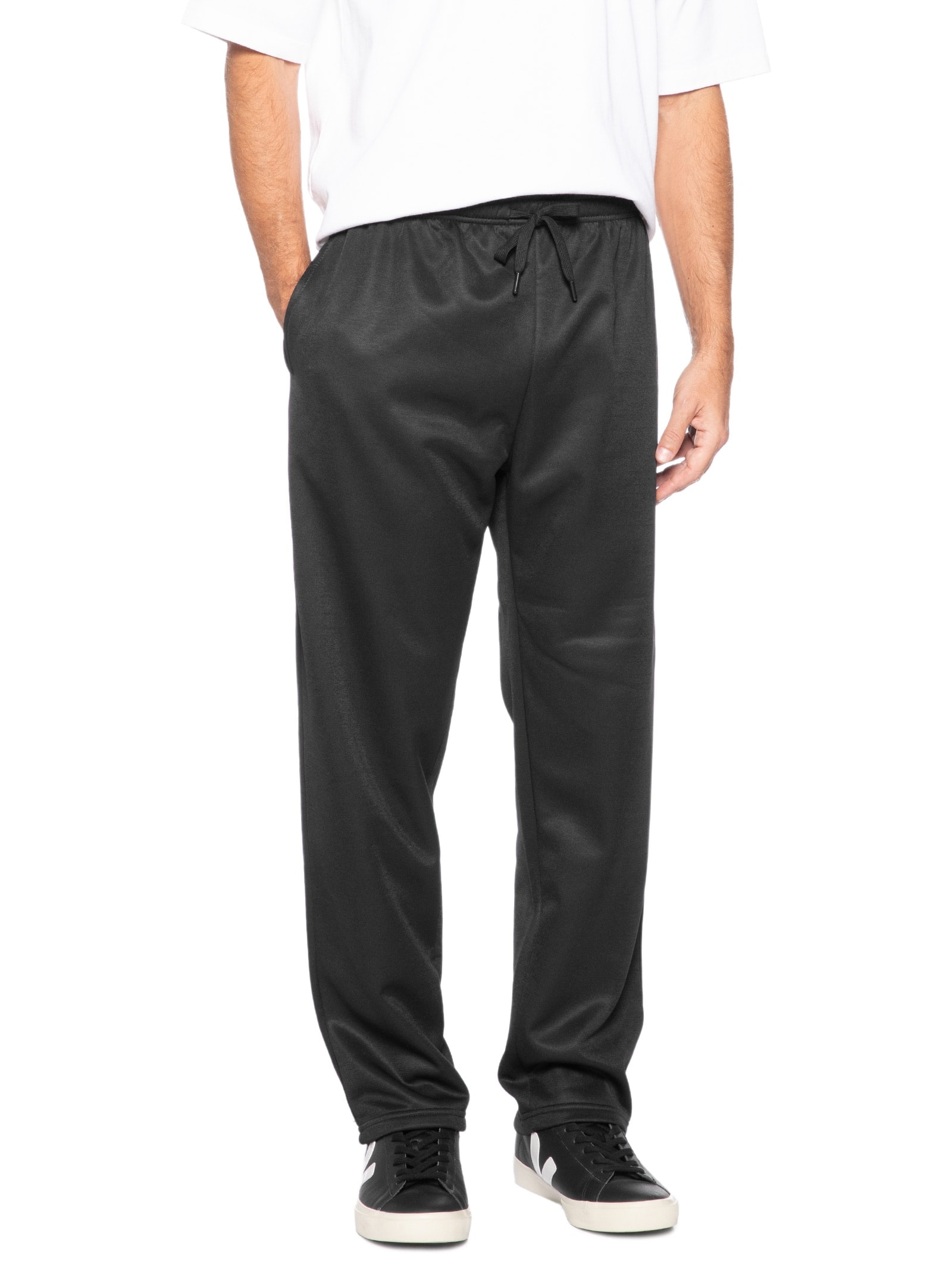 Calça Moletom Masculina Básica Preto Basiq Men
