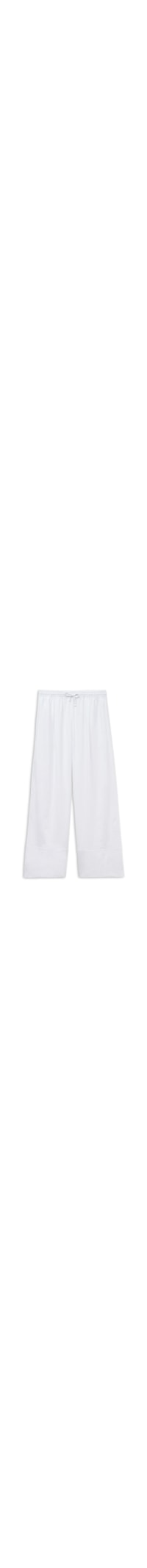 Calça Pantalona Em Linho e Viscose - Branco