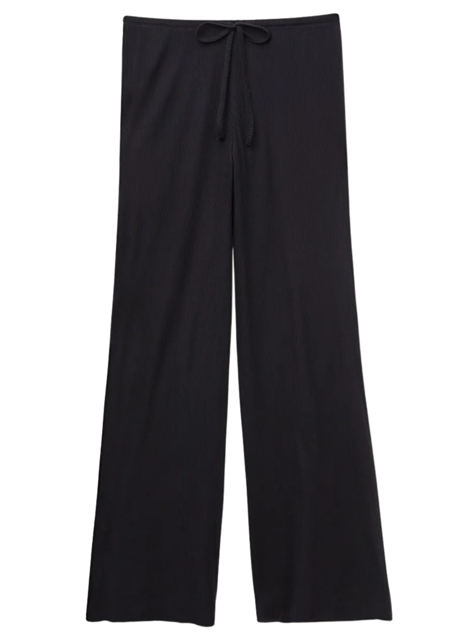 Calça Pantalona Em Ultranatural Com Cashmere Preto Intimissimi