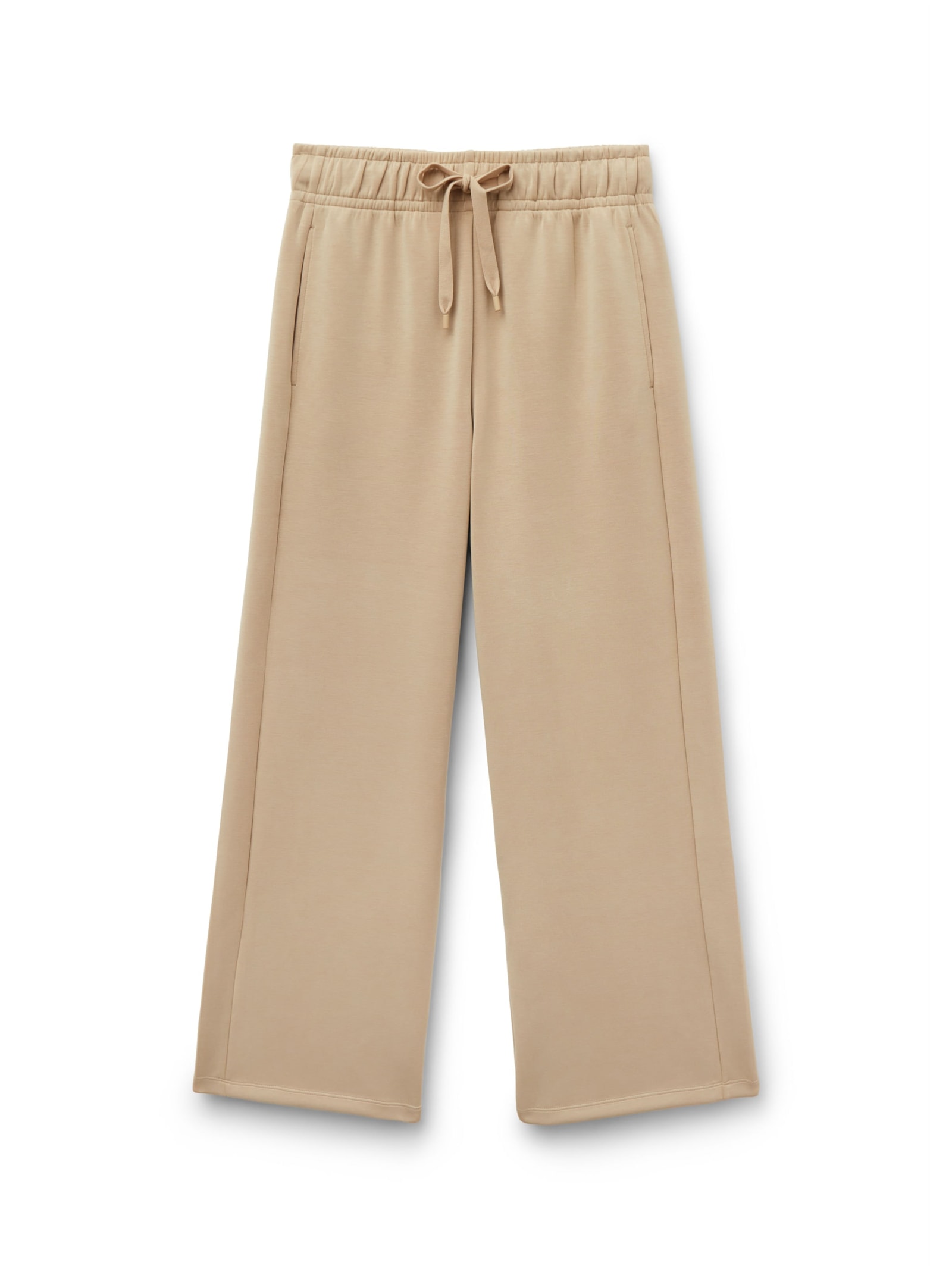 Calça Pantalona Luxe Lounge Bege Calzedonia