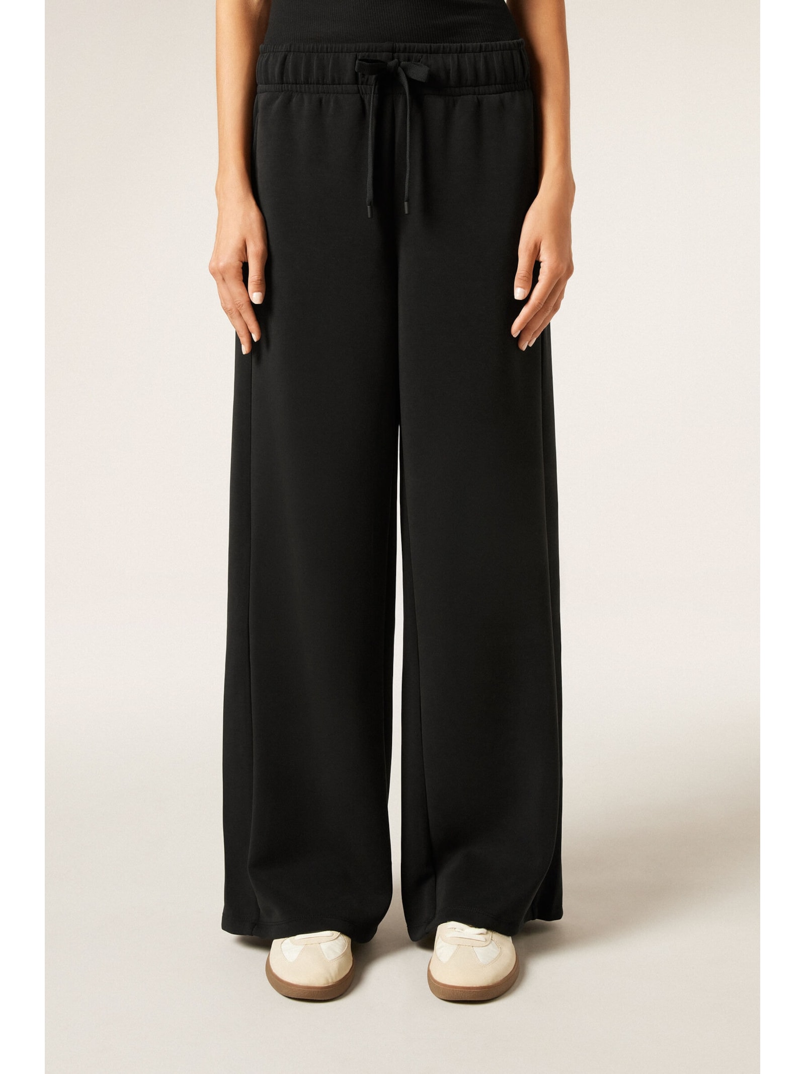 Calça Pantalona Luxe Lounge Preto Calzedonia