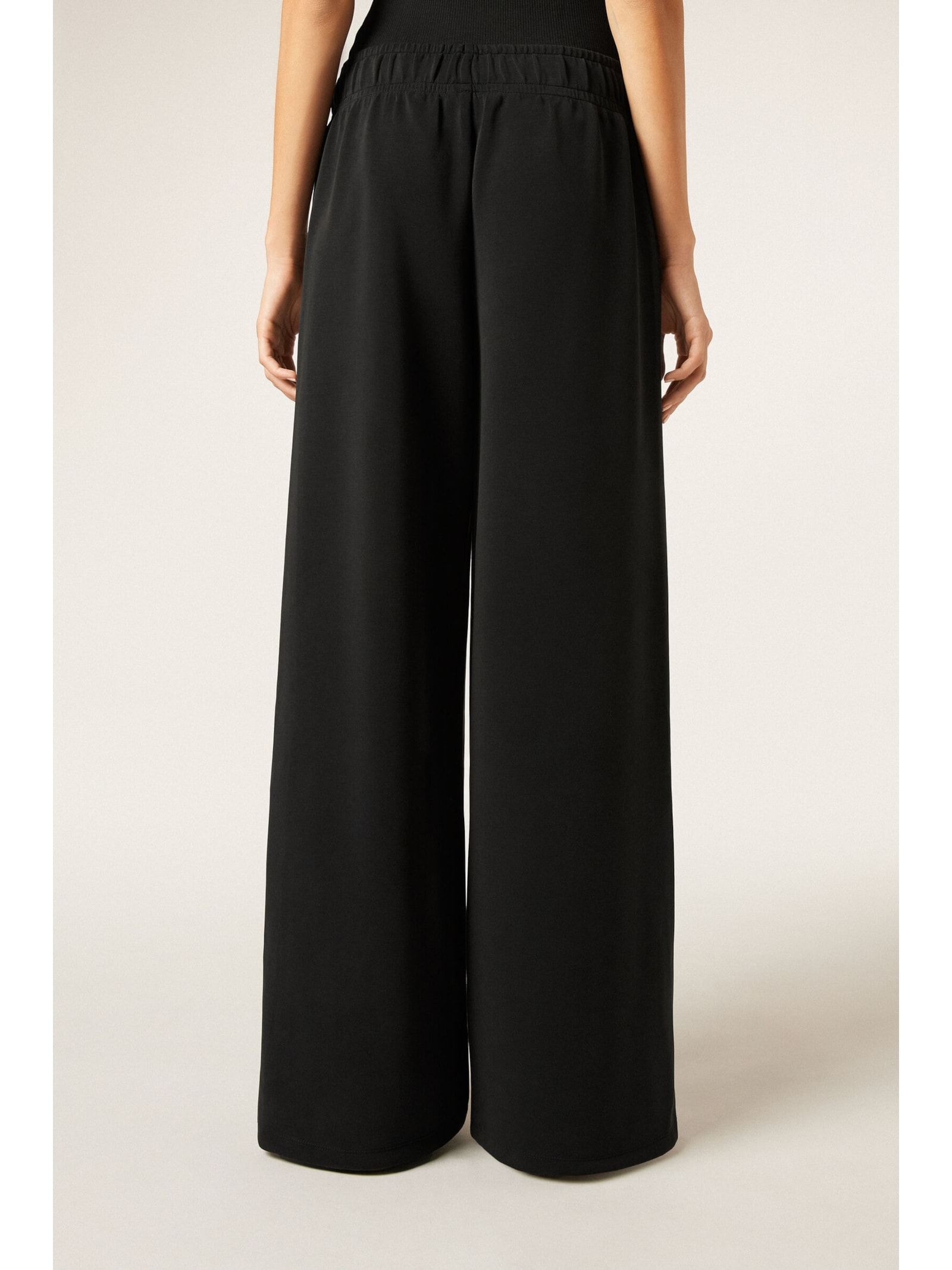 Calça Pantalona Luxe Lounge Preto Calzedonia