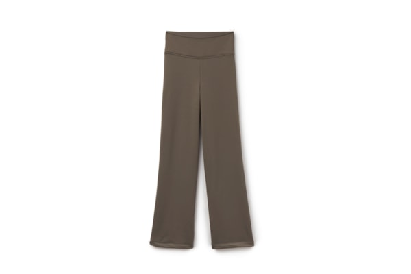 Calça Pantalona Térmica Com Plush Interno - Cinza