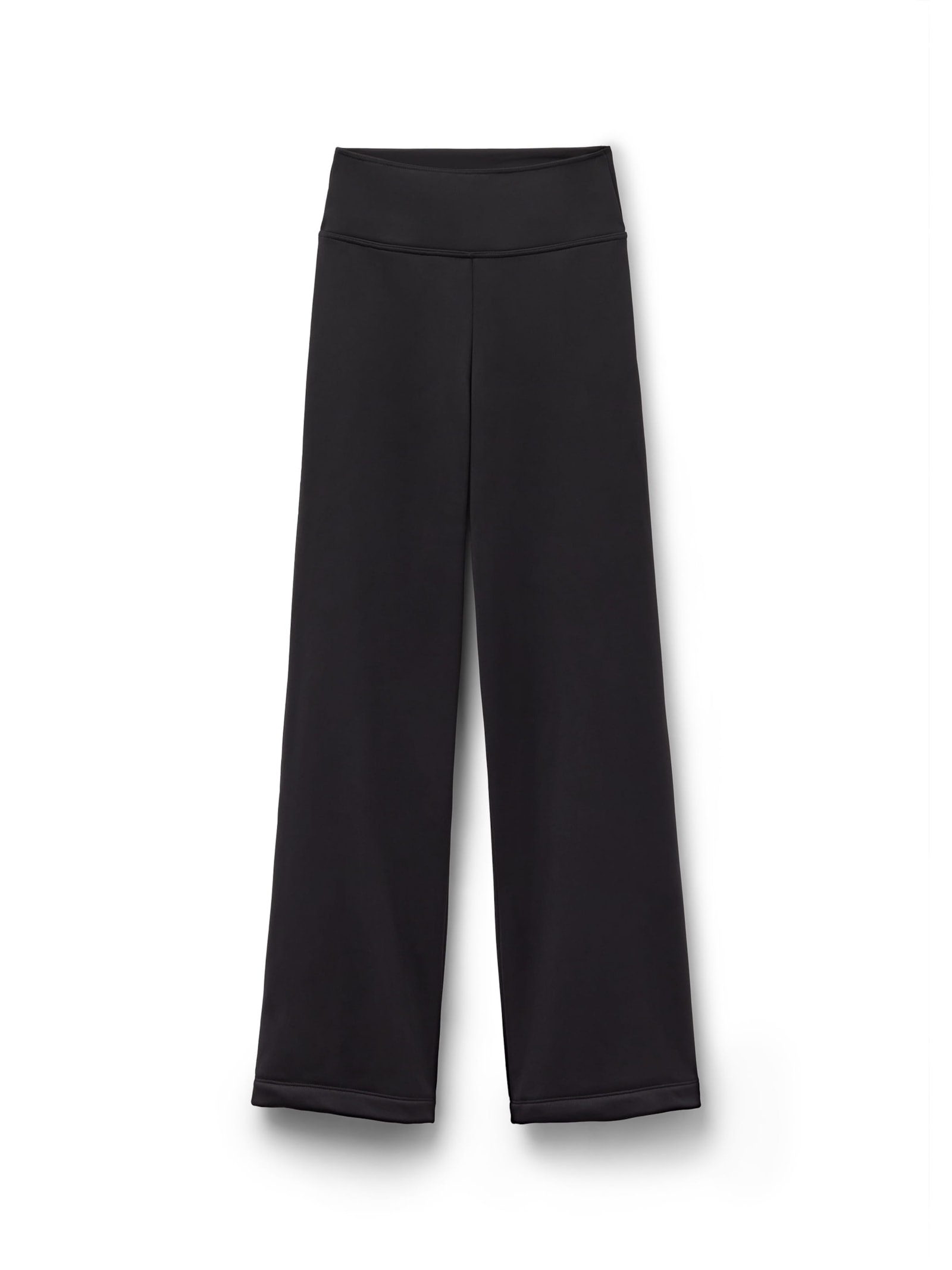 Calça Pantalona Térmica Com Plush Interno Preto Calzedonia