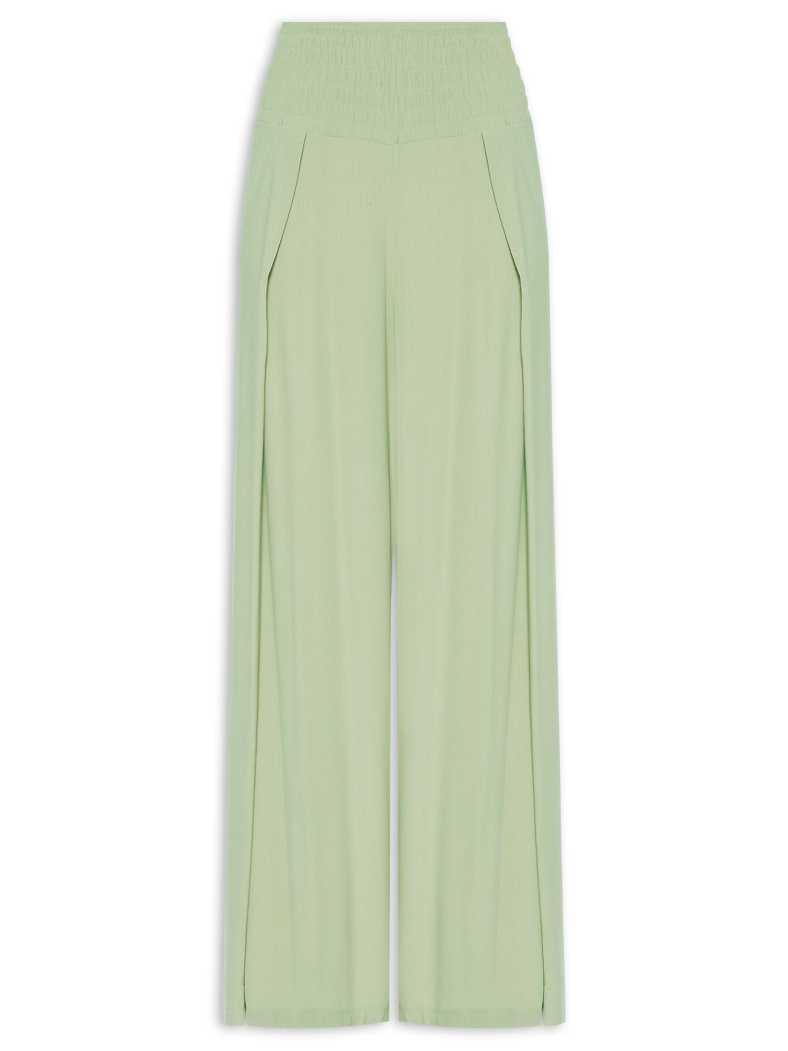 Calça Pantalona Verde Claro Liocel Fabricia Yogini