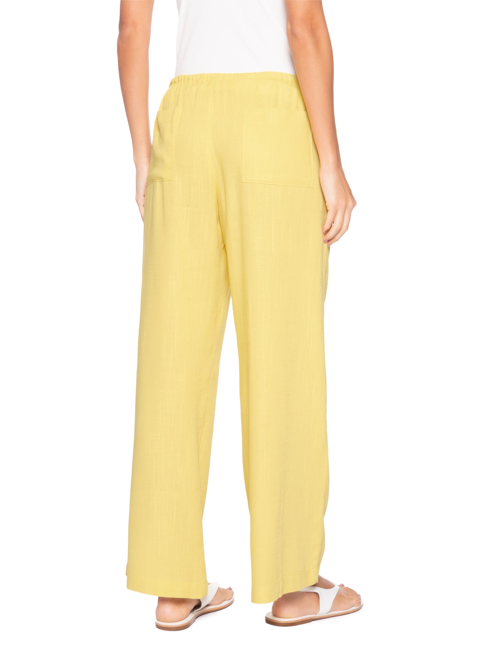 Calça Porto Feminina Amarelo Panô