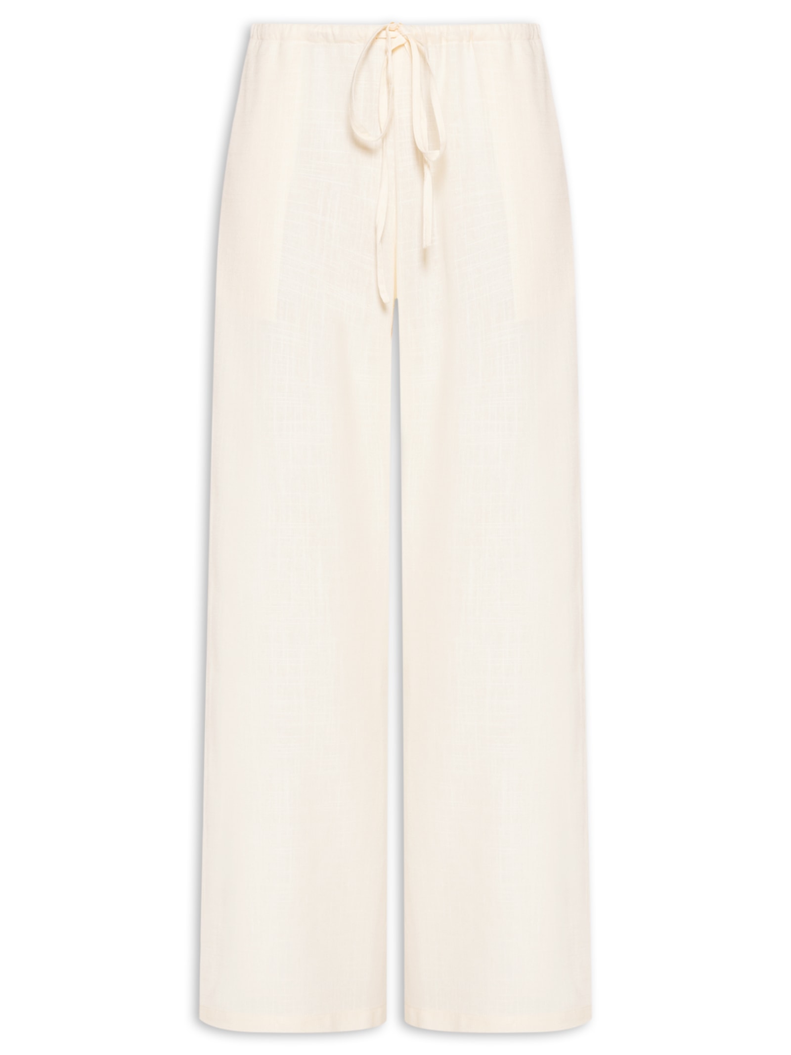 Calça Porto Feminina Branco Panô