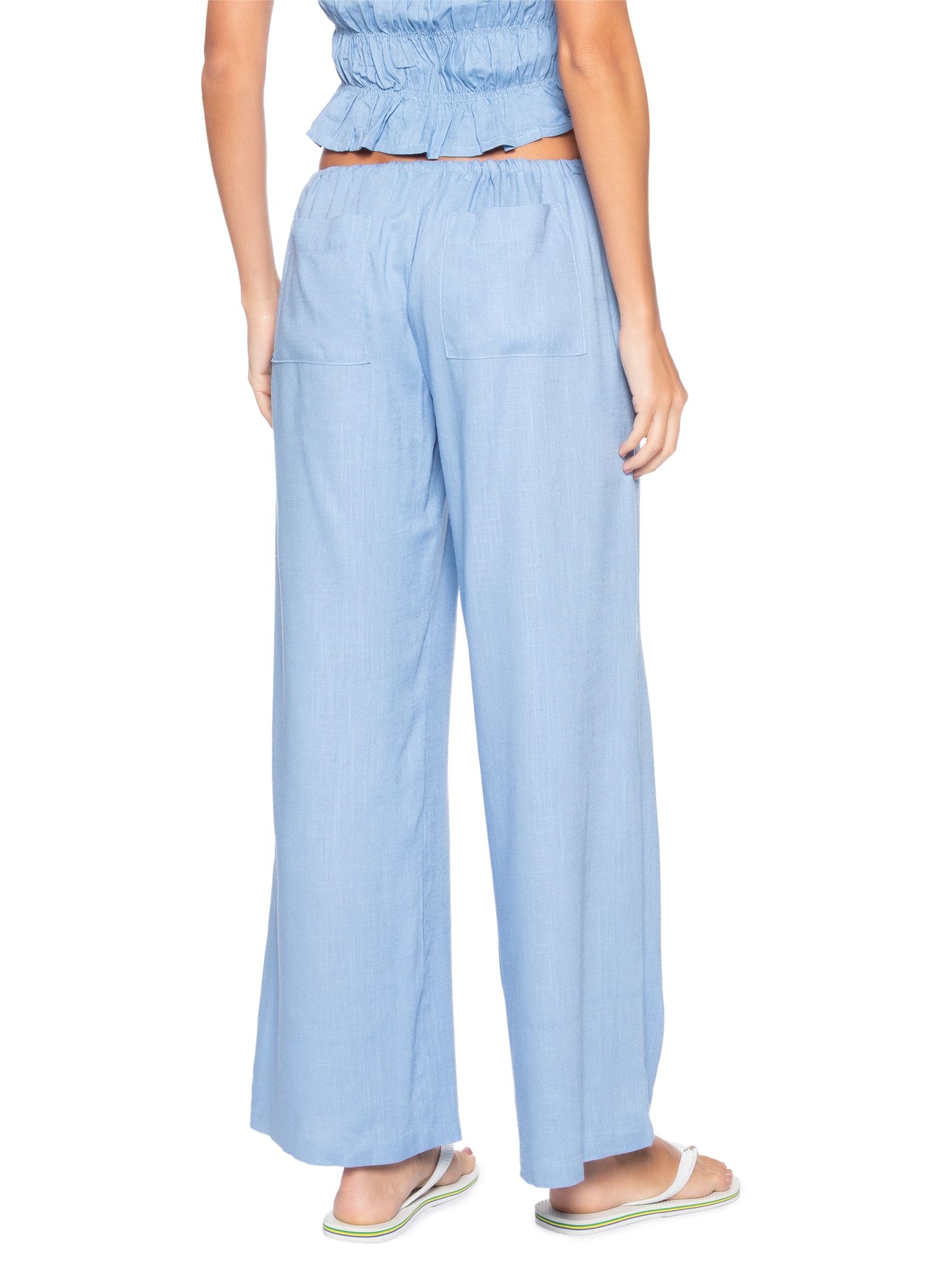 Calça Porto Feminina – Azul Panô