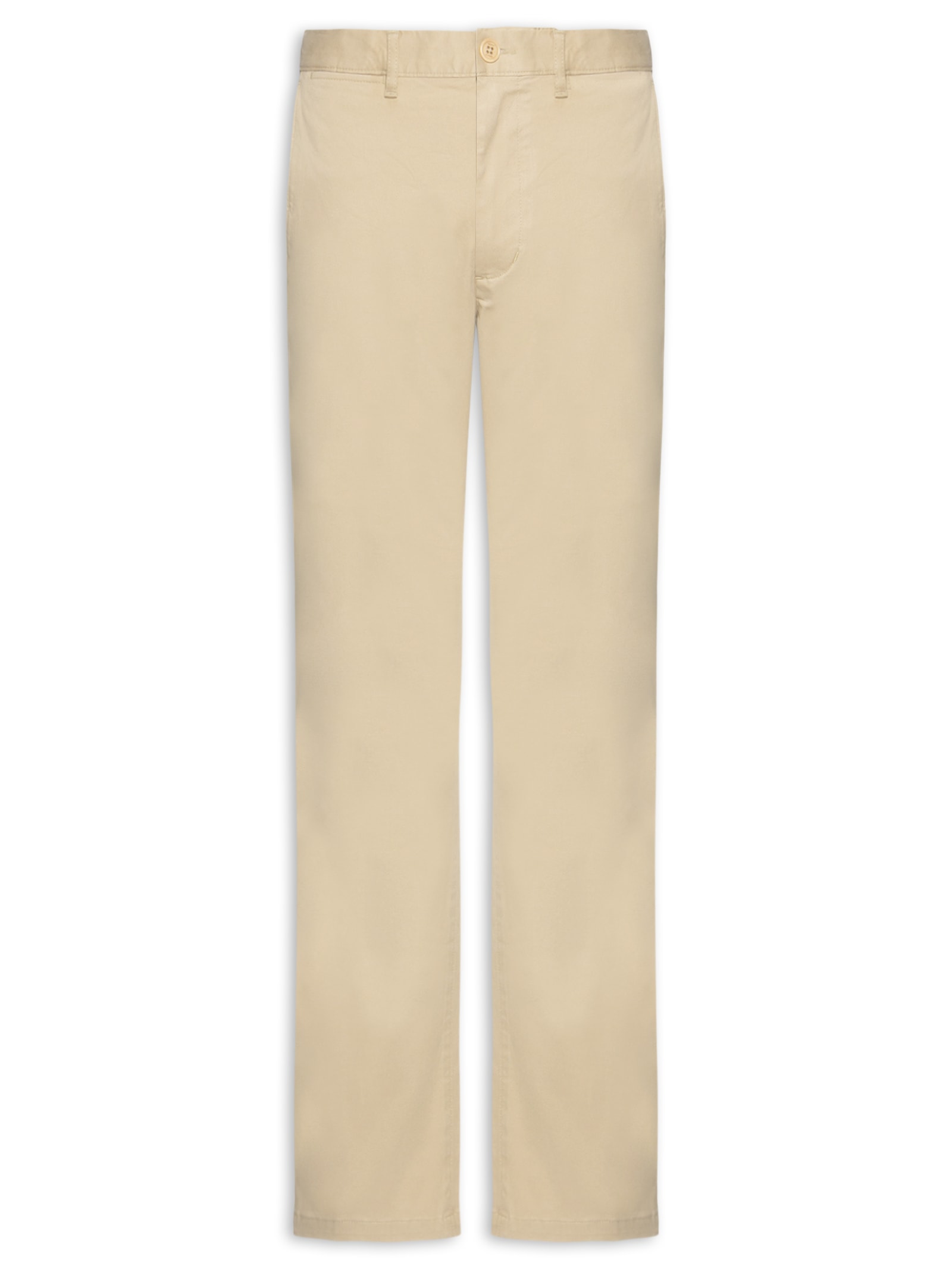 Calça Reta Essential Core Denton Bege Tommy Hilfiger