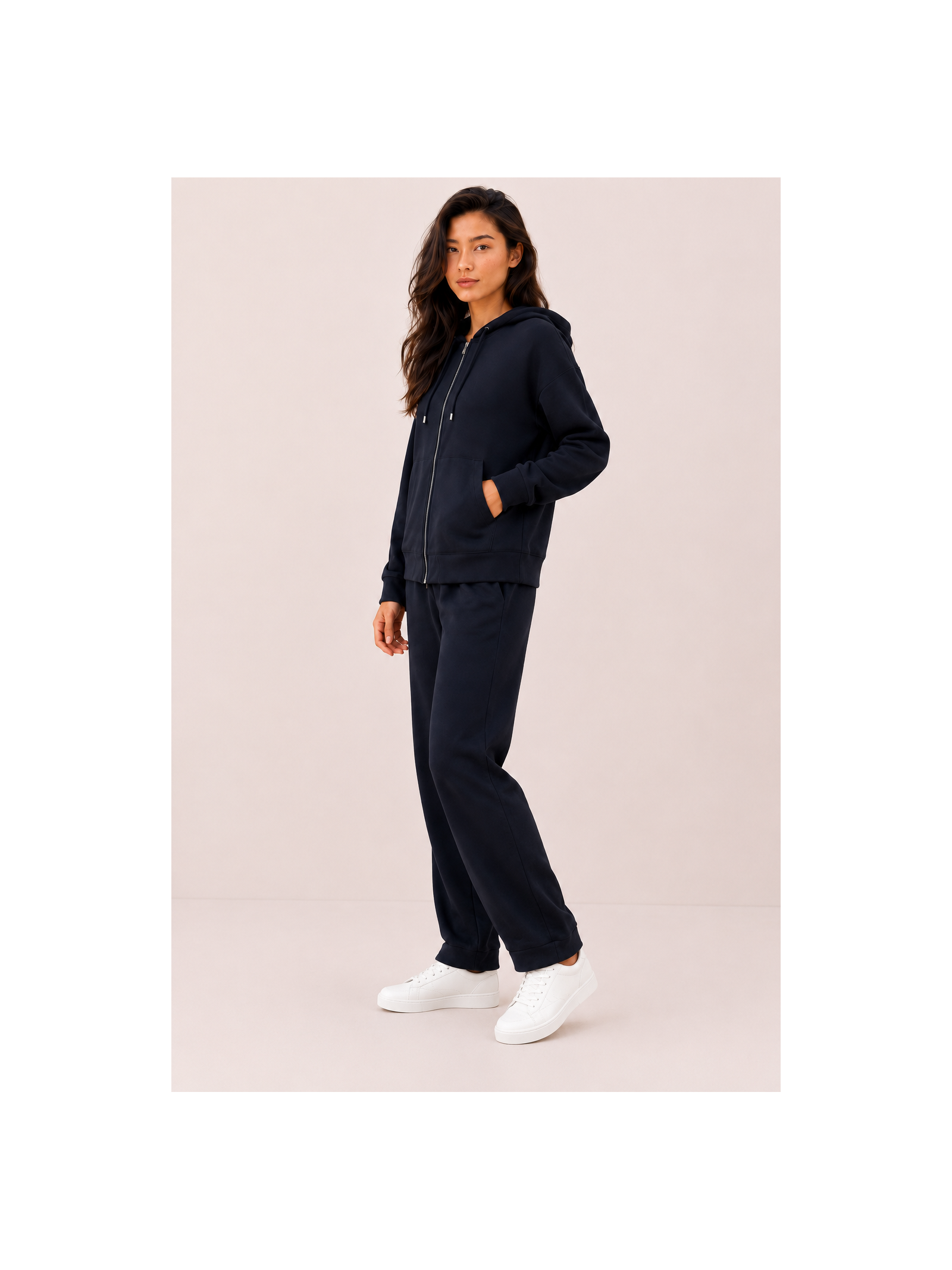 Calça Reta Essential Tech Preta Suntime