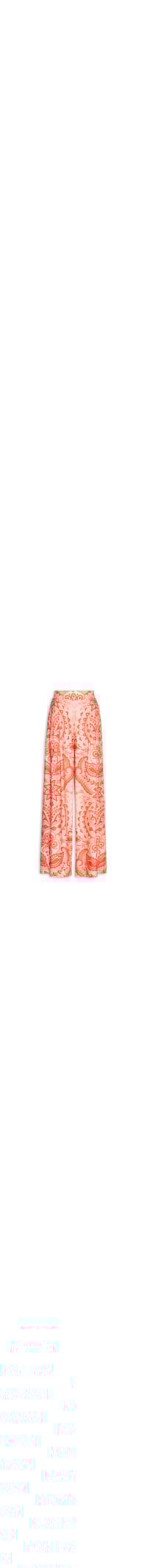 Calça Reta Feminina Beleza Boho - Rosa