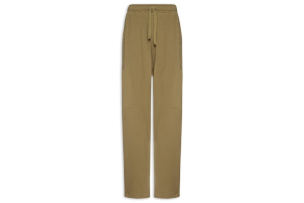 Calça Reta Masculina Over Wrinkle Bold - Marrom