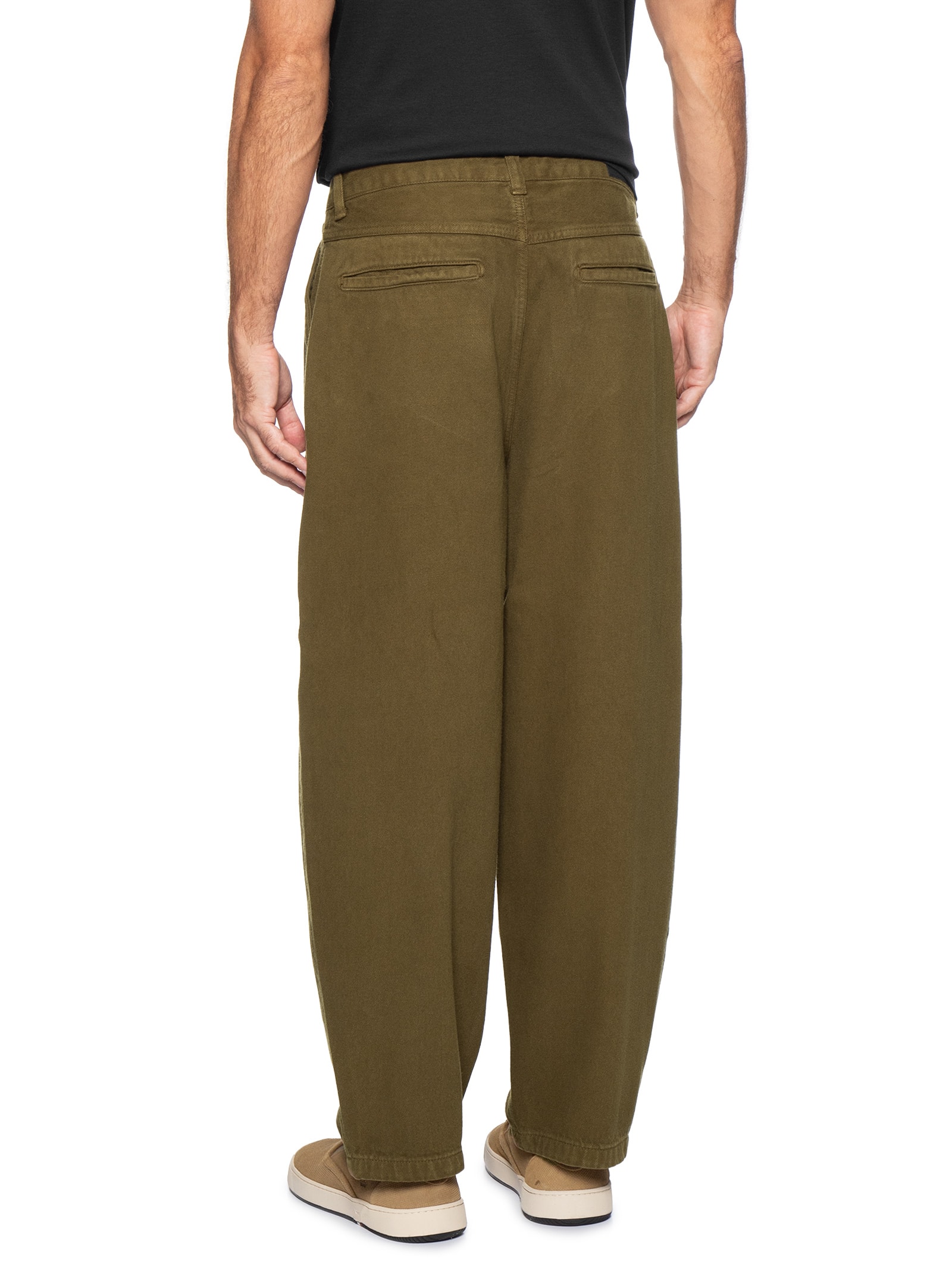 Calça Reta Masculina Tokyo Bordado Insetcs Cotton – Marrom Osklen