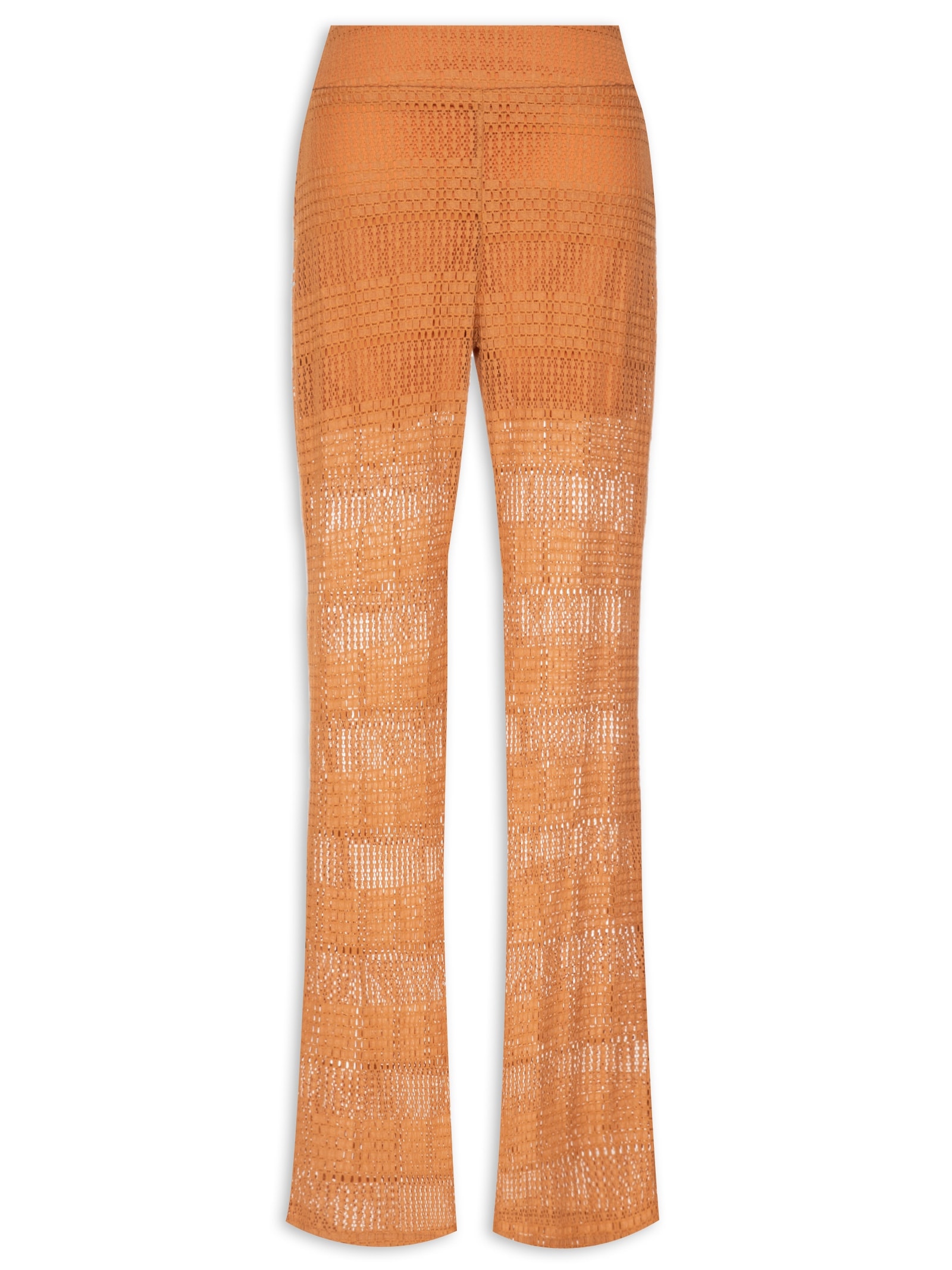 Calça Reta Trancoso Marrom Market 33