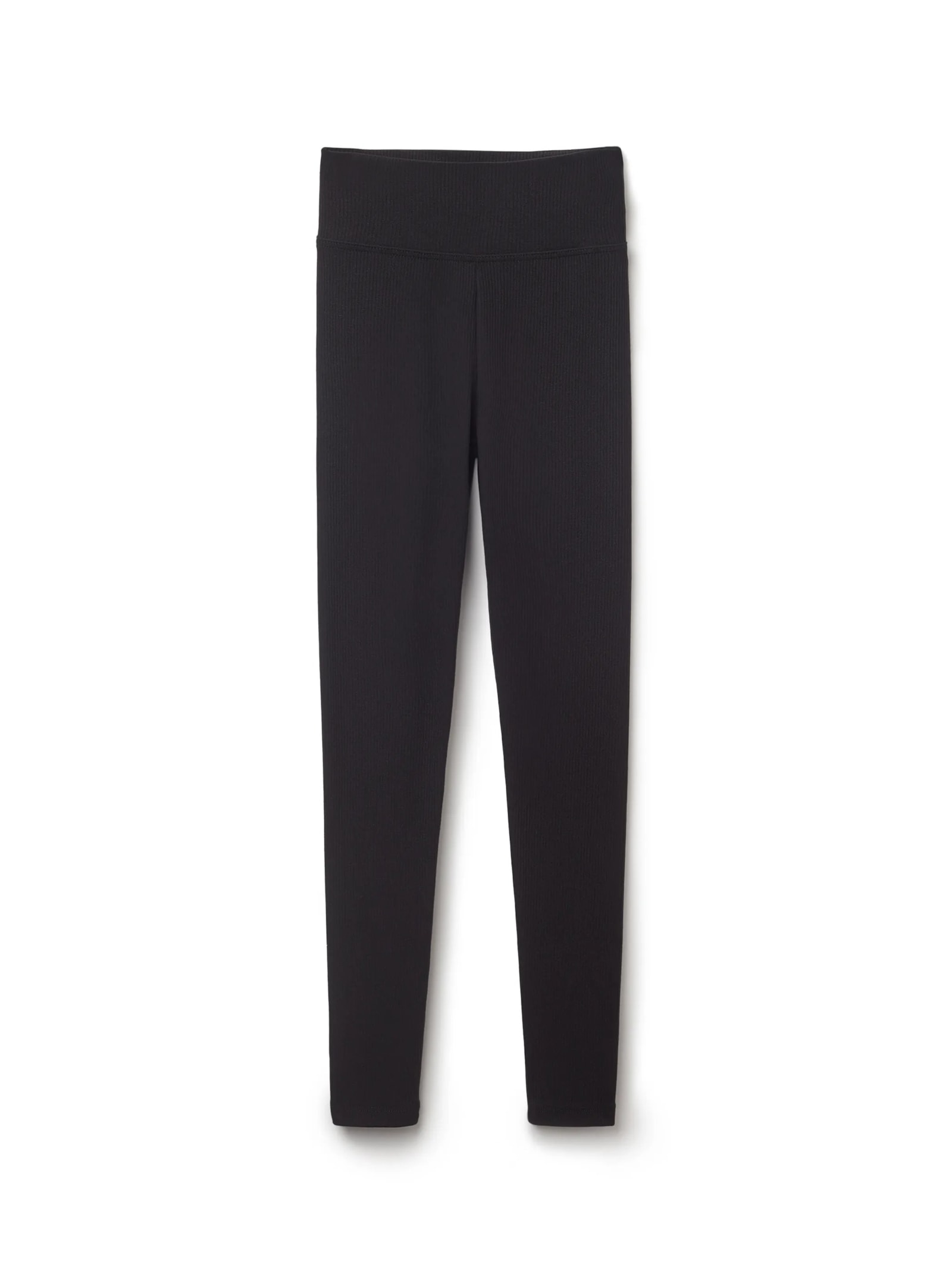 Calça Skinny Canelada Com Cashmere Preto Calzedonia