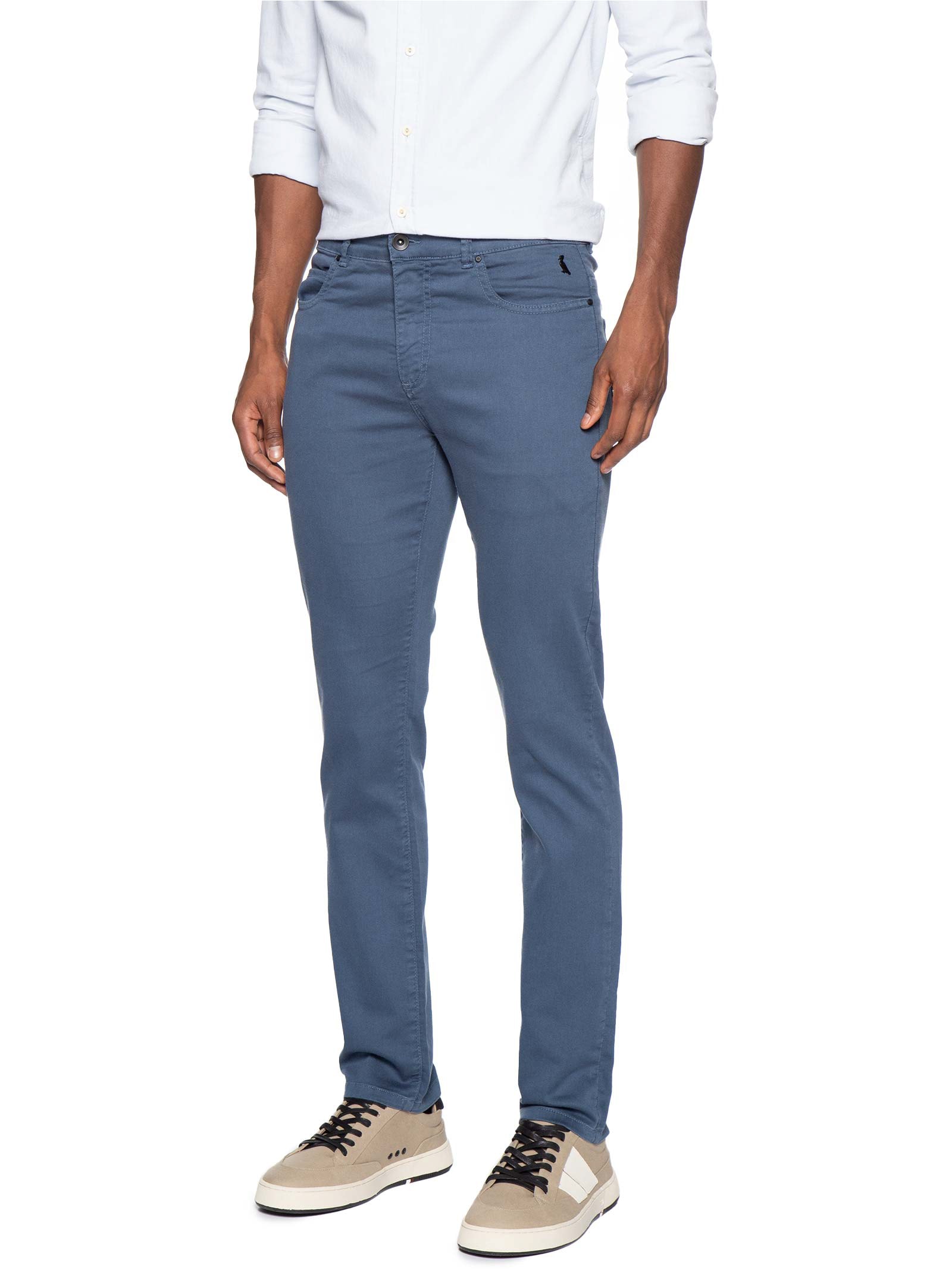 Calça Skinny Jeans Masculina Color – Azul Reserva
