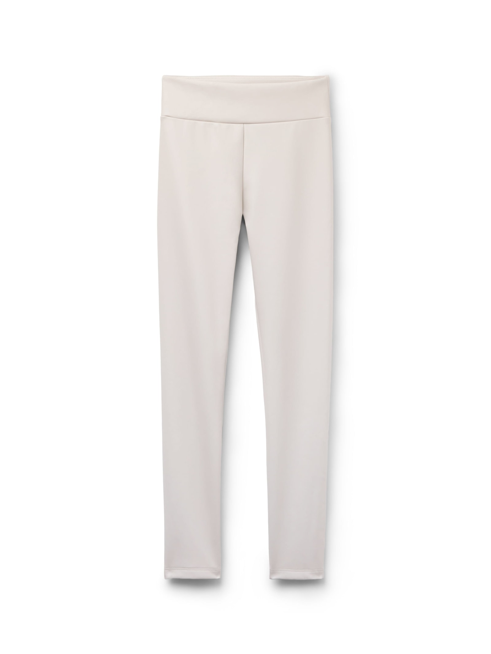 Calça Skinny Térmica Efeito Couro Branco Calzedonia