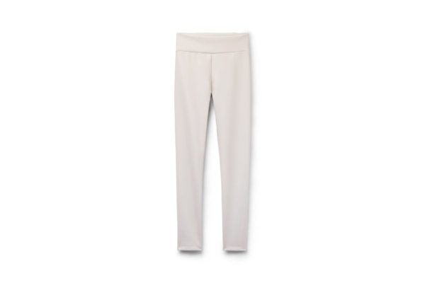 Calça Skinny Térmica Efeito Couro - Branco