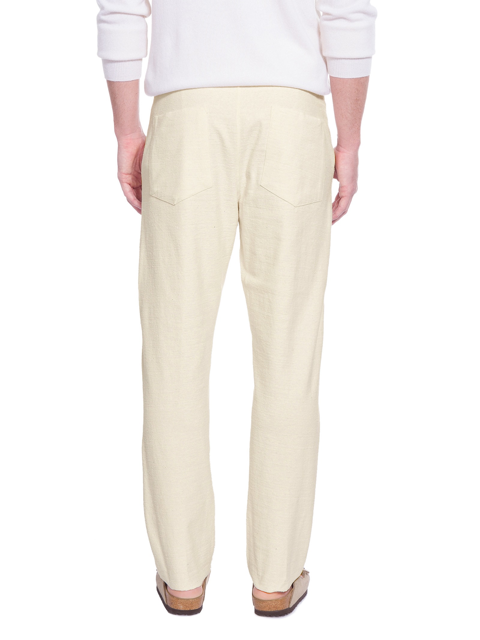 Calça Slim Masculina Rustic E-basics Bege Osklen