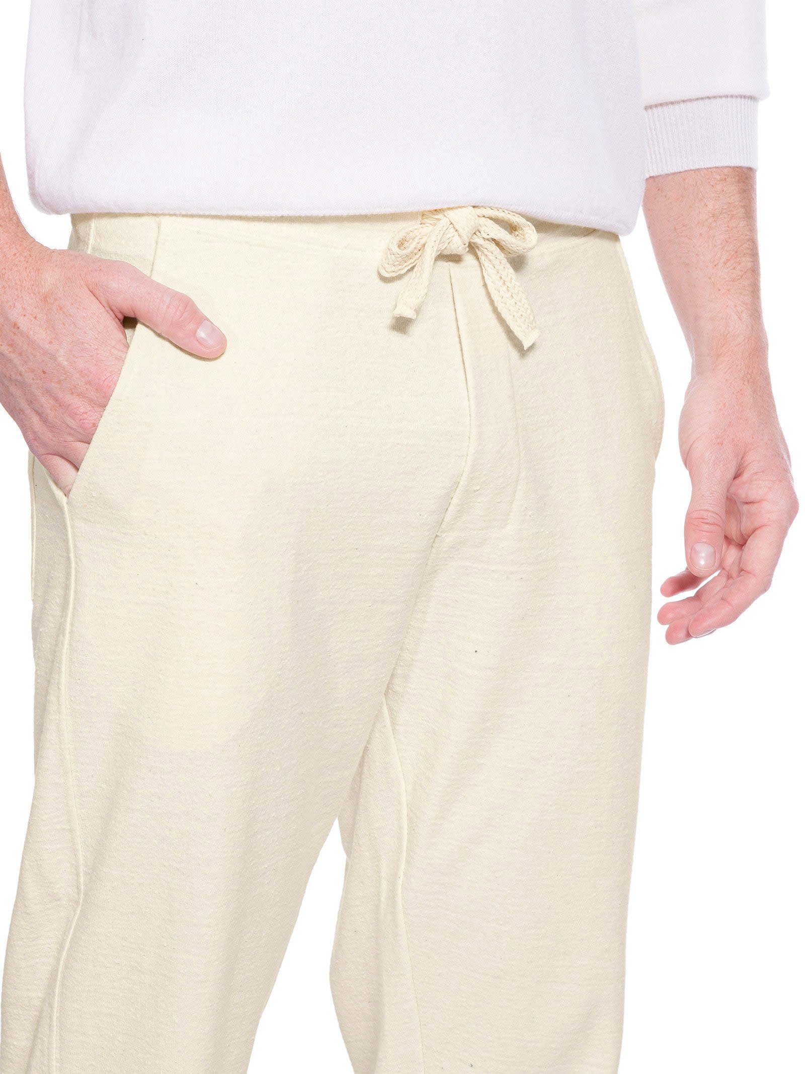 Calça Slim Masculina Rustic E-basics Bege Osklen