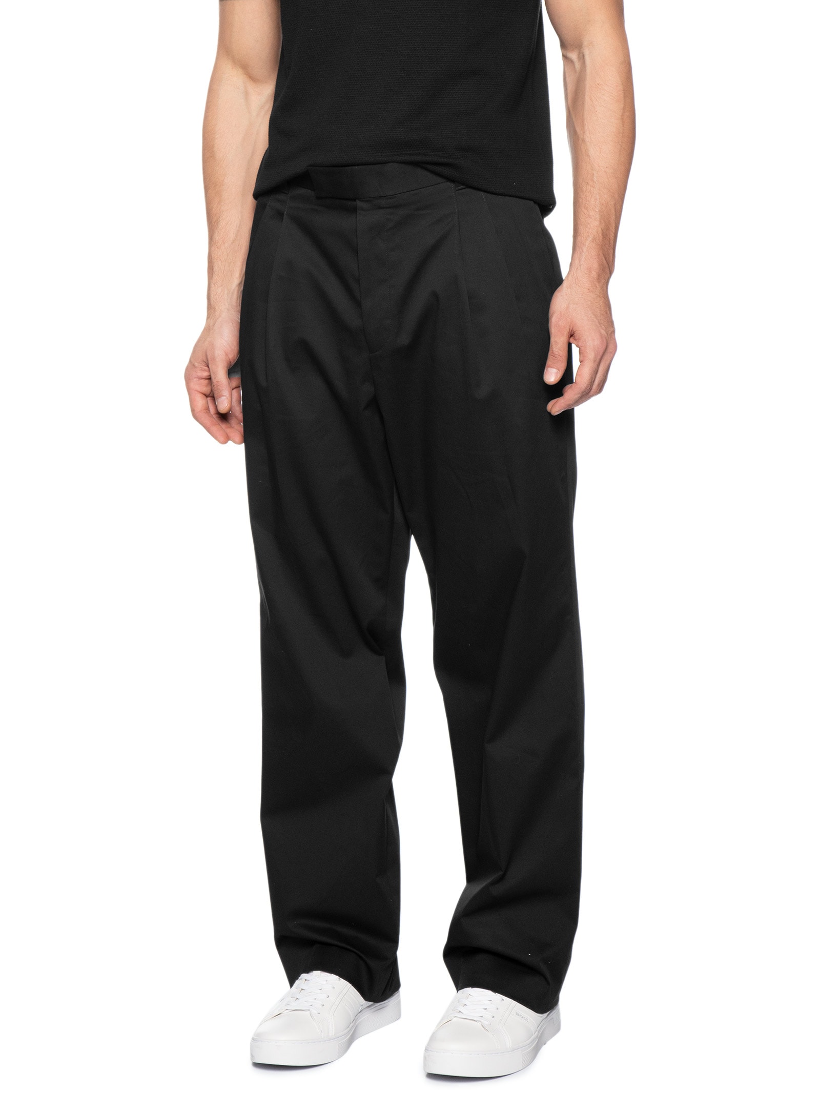 Calça Social Masculina C-Pat Dpl Preto Boss