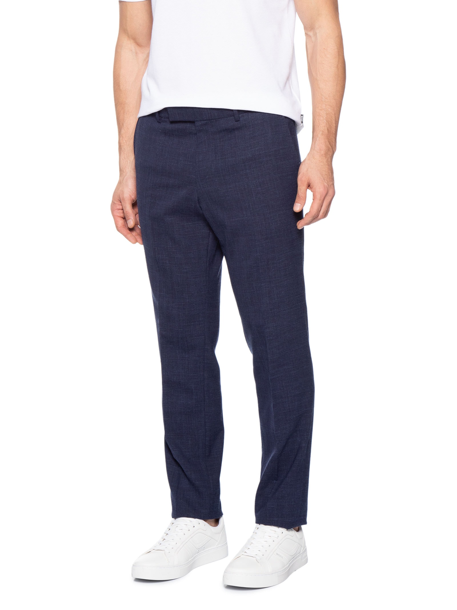 Calça Social Masculina H-Genius Azul Boss