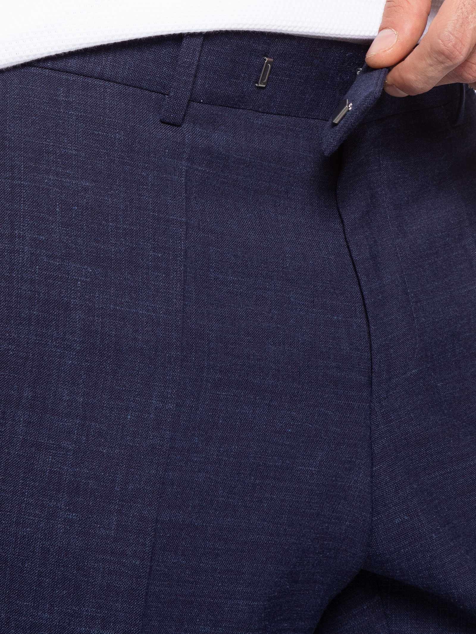 Calça Social Masculina H-Genius Azul Boss