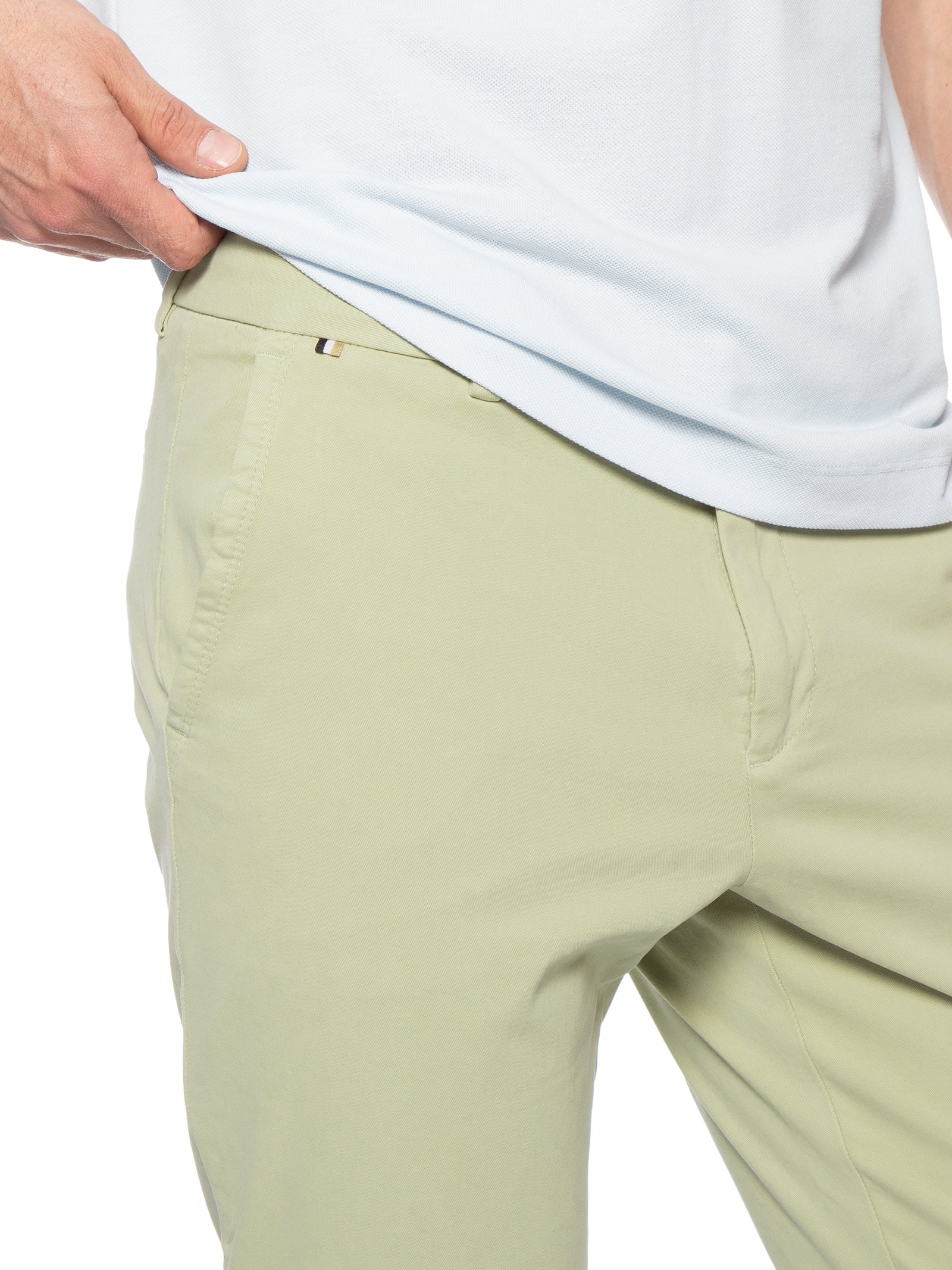 Calça Social Masculina H-Kaiton 01 Bege Boss