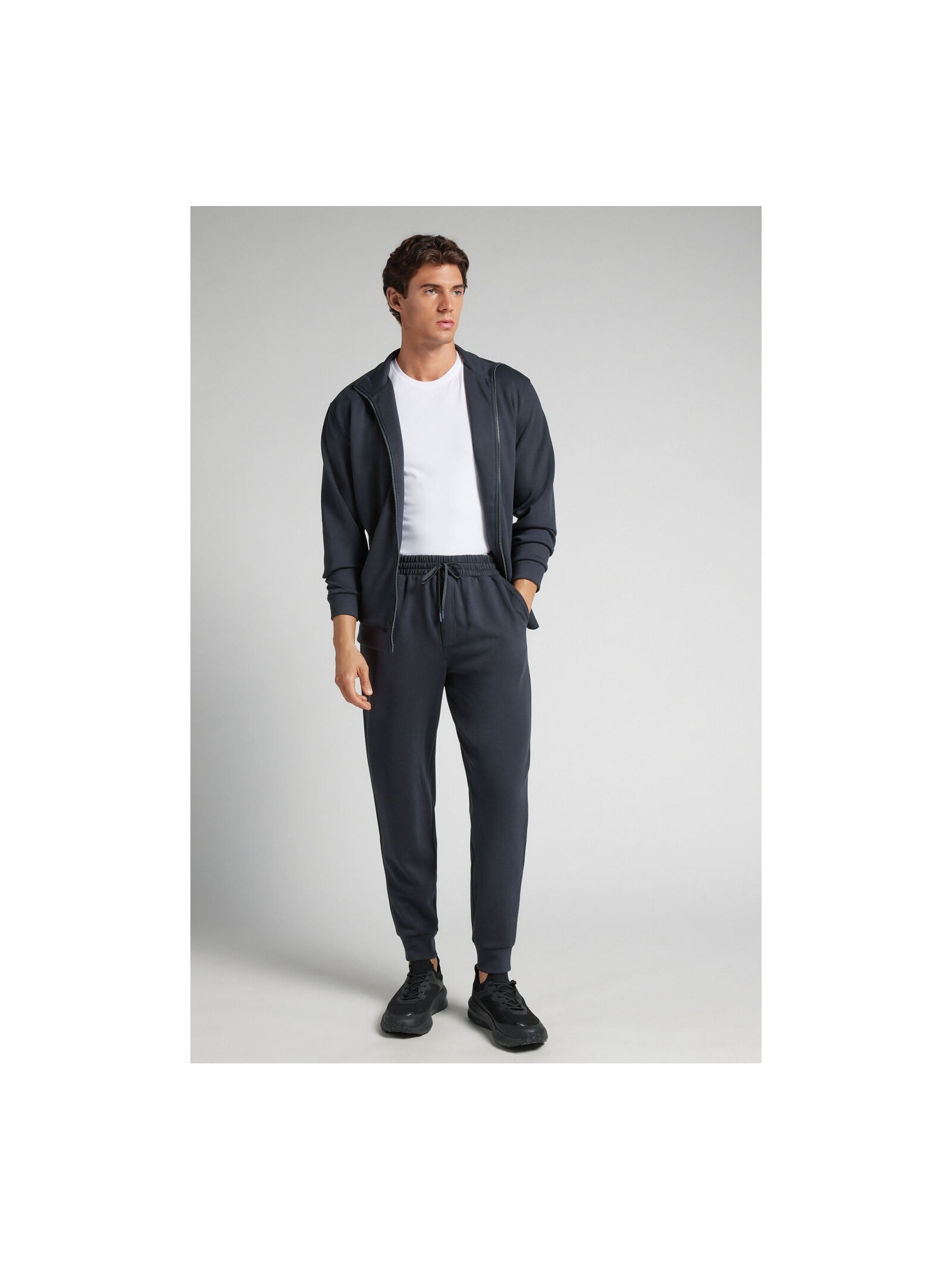 Calça Técnica Efeito Soft Touch Marfim Intimissimi