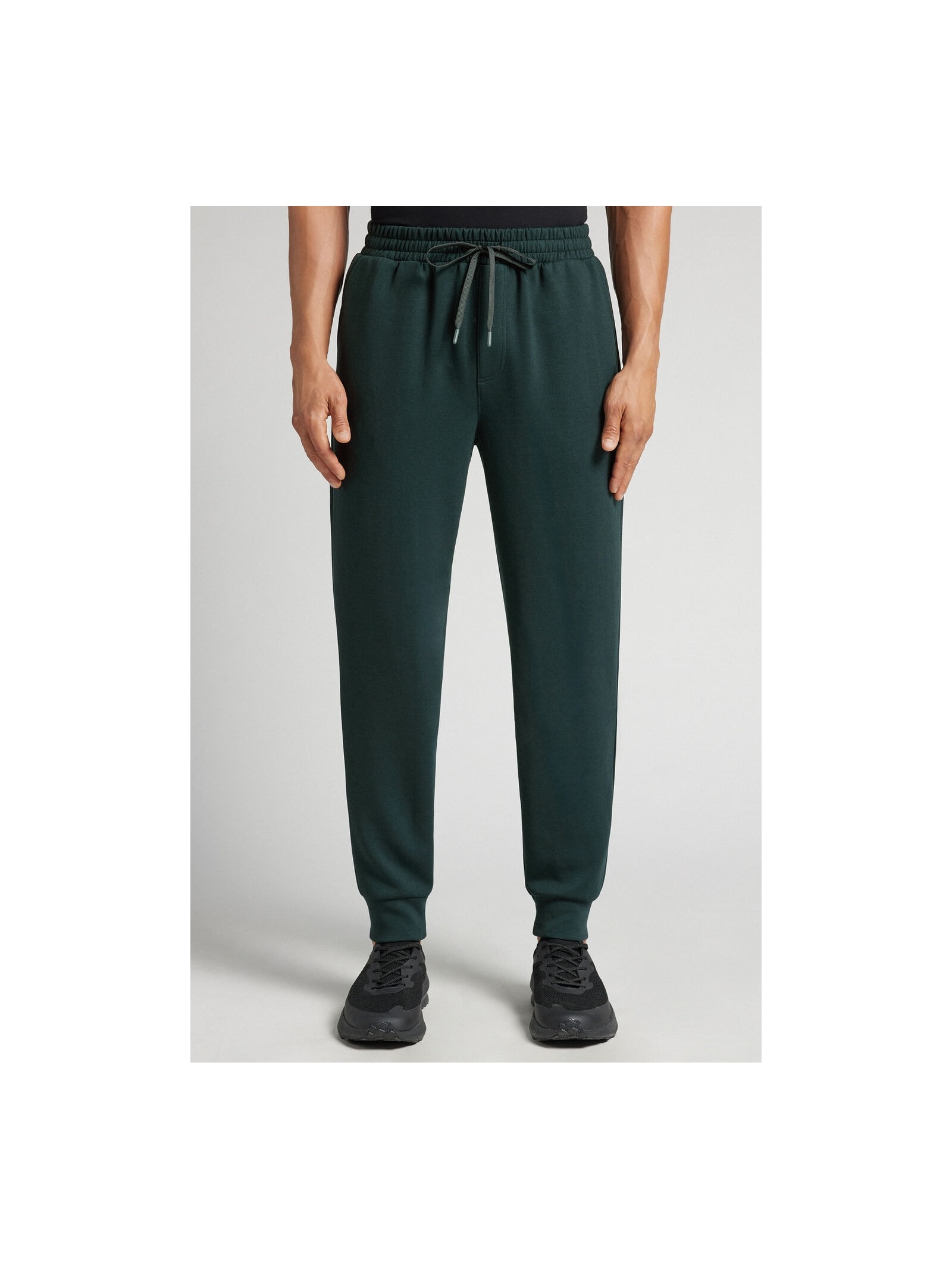 Calça Técnica Efeito Soft Touch Verde Intimissimi