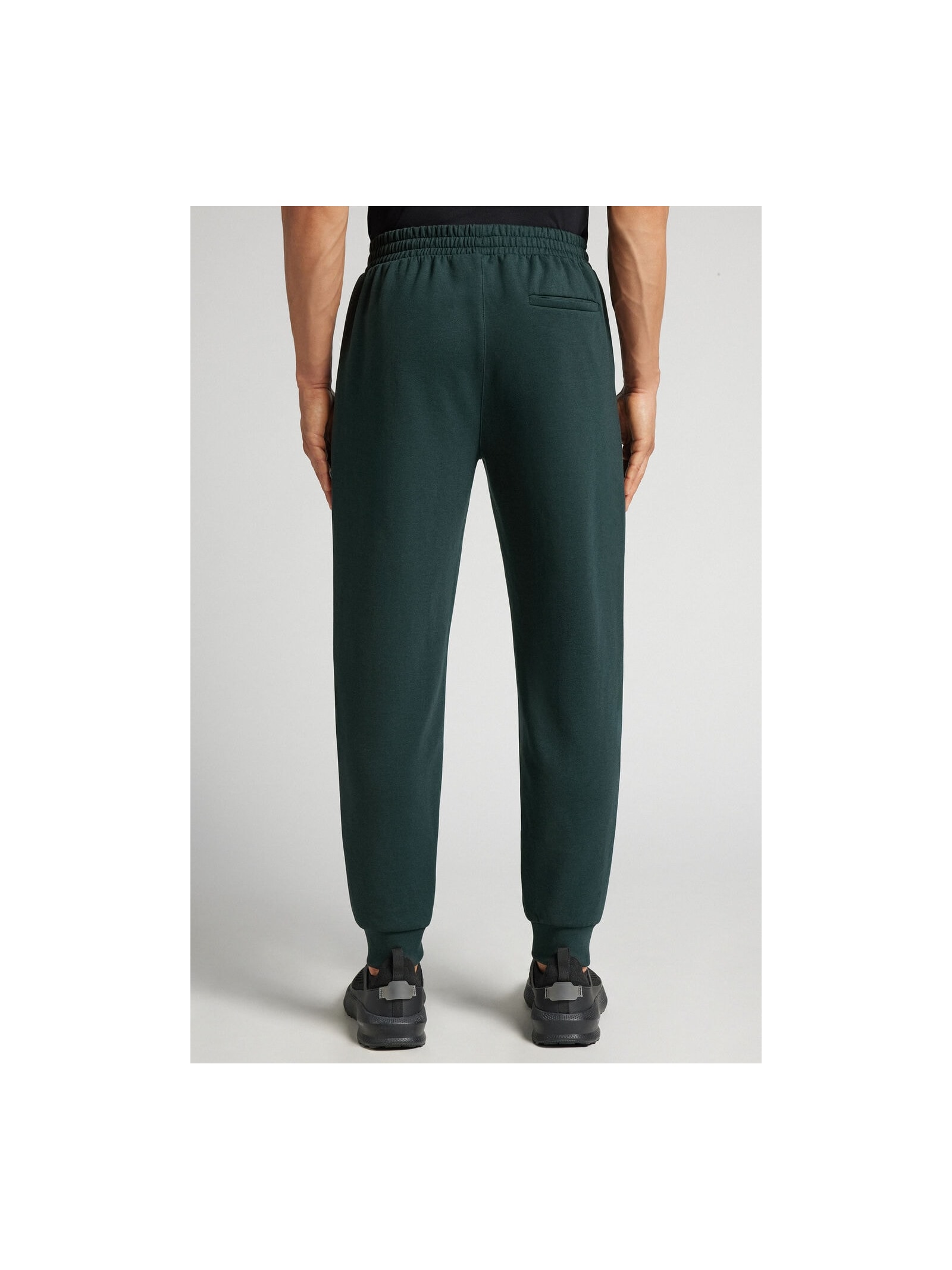 Calça Técnica Efeito Soft Touch Verde Intimissimi