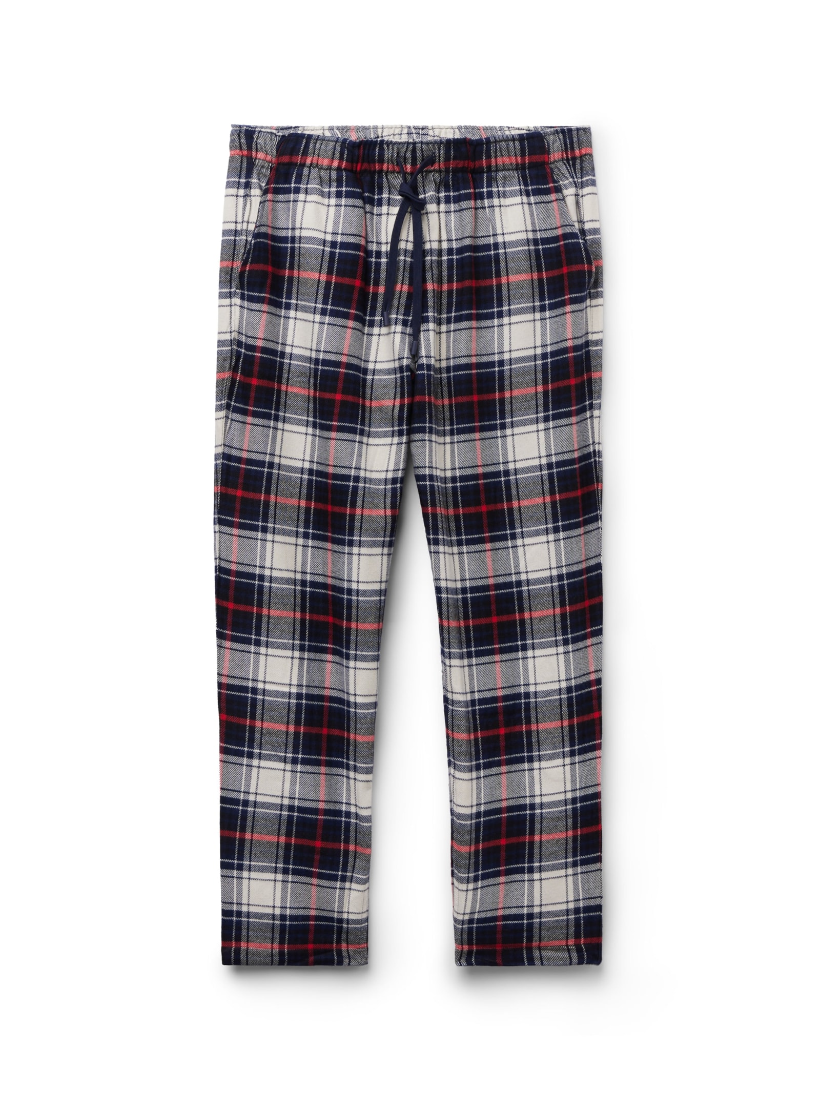 Calça Xadrez Em Algodão Soft Azul Intimissimi