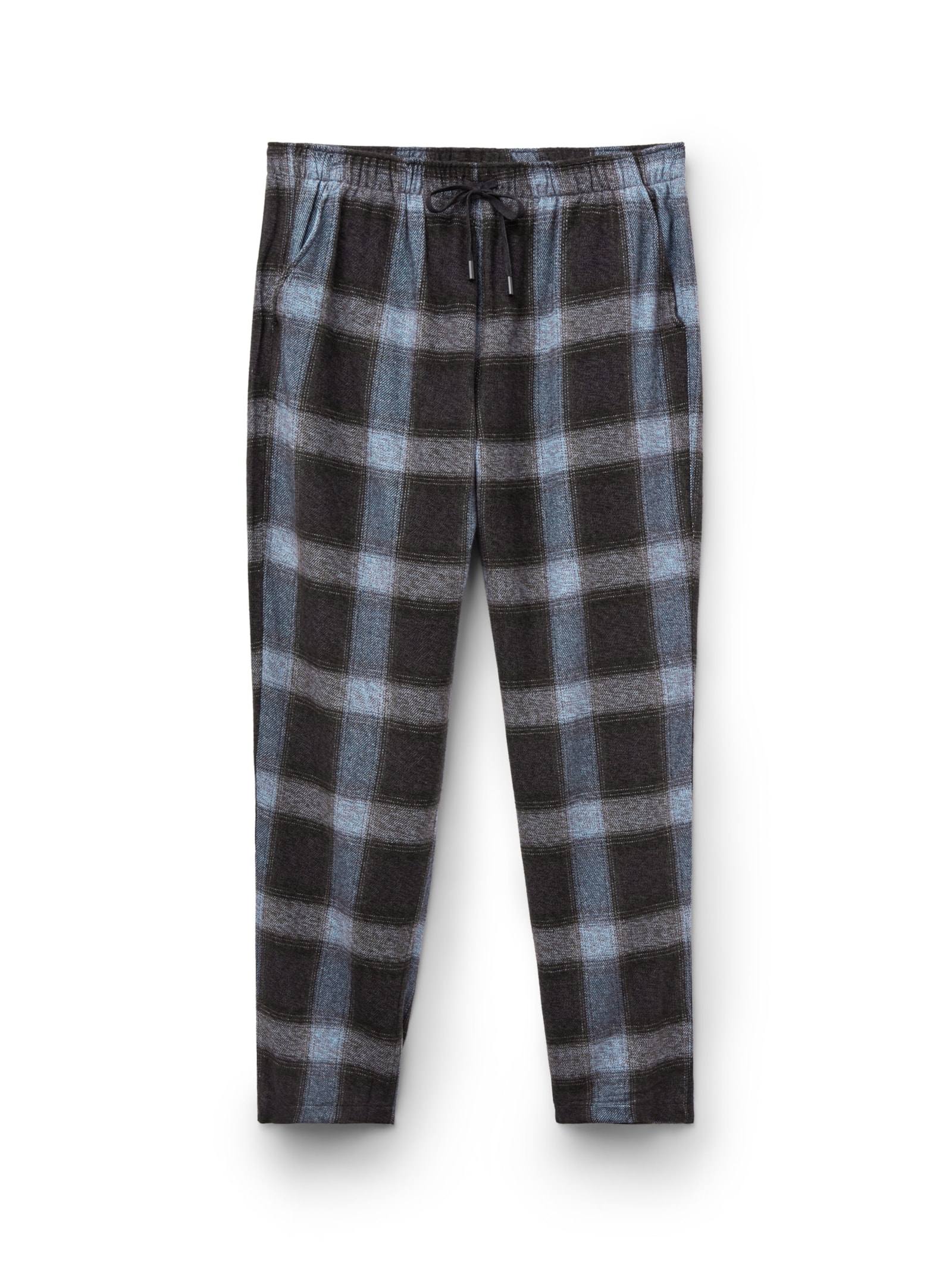 Calça Xadrez Em Algodão Soft Azul Intimissimi