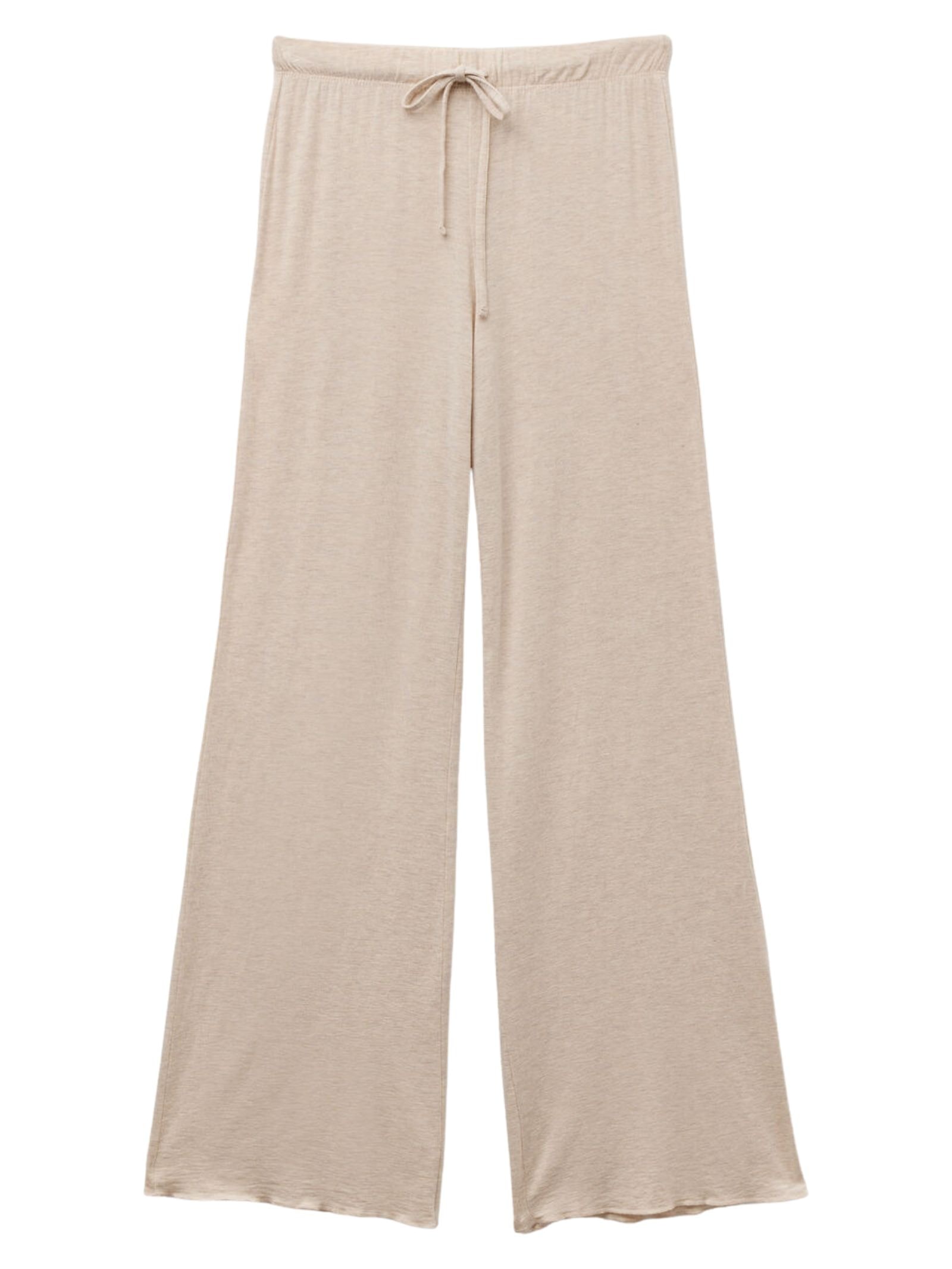 Calças Pantalona Em Modal Com Cashmere Ultralight Bege Intimissimi