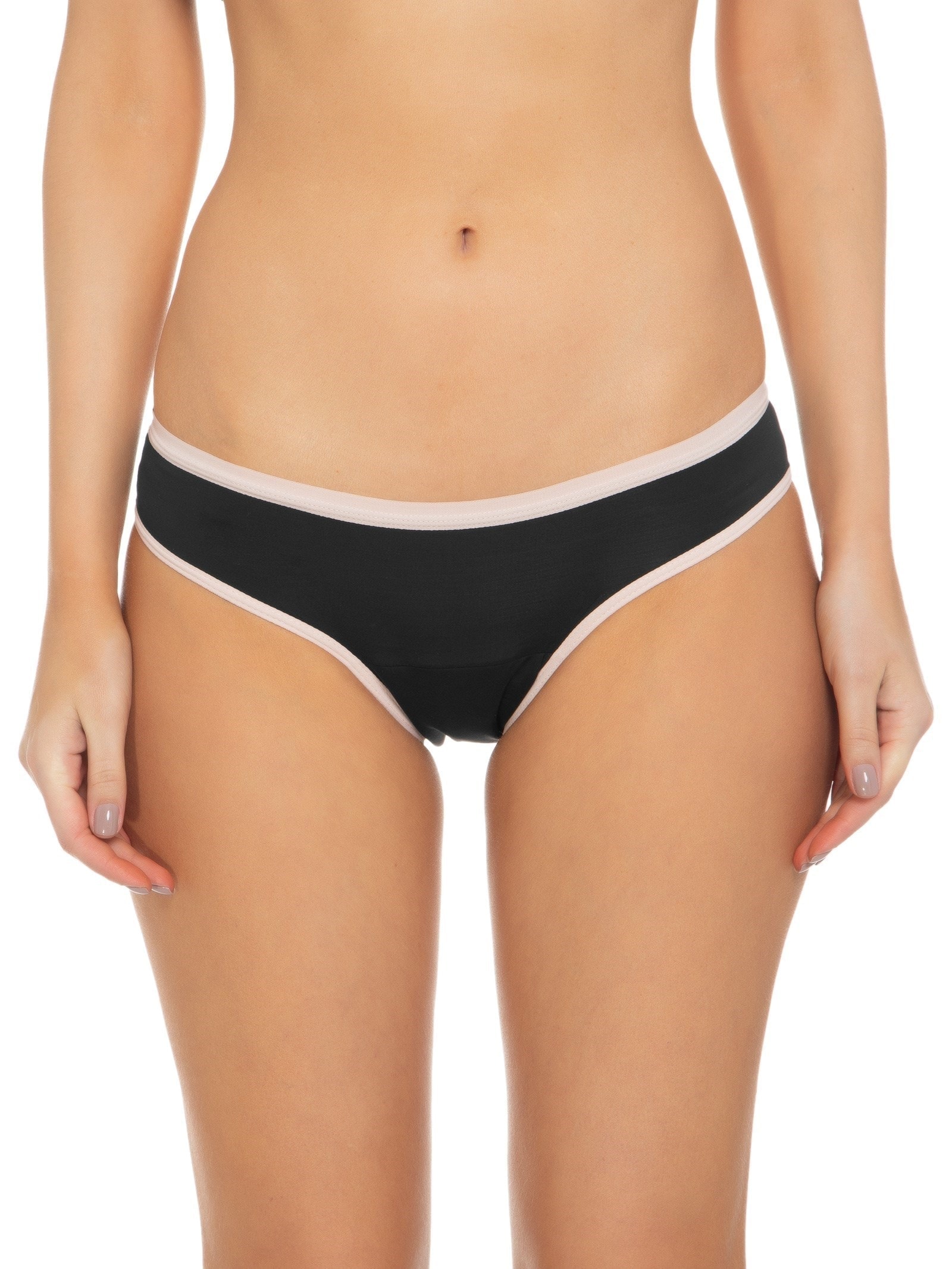 Calcinha Absorvente Comfy Fluxo Moderado Preto  Pantys