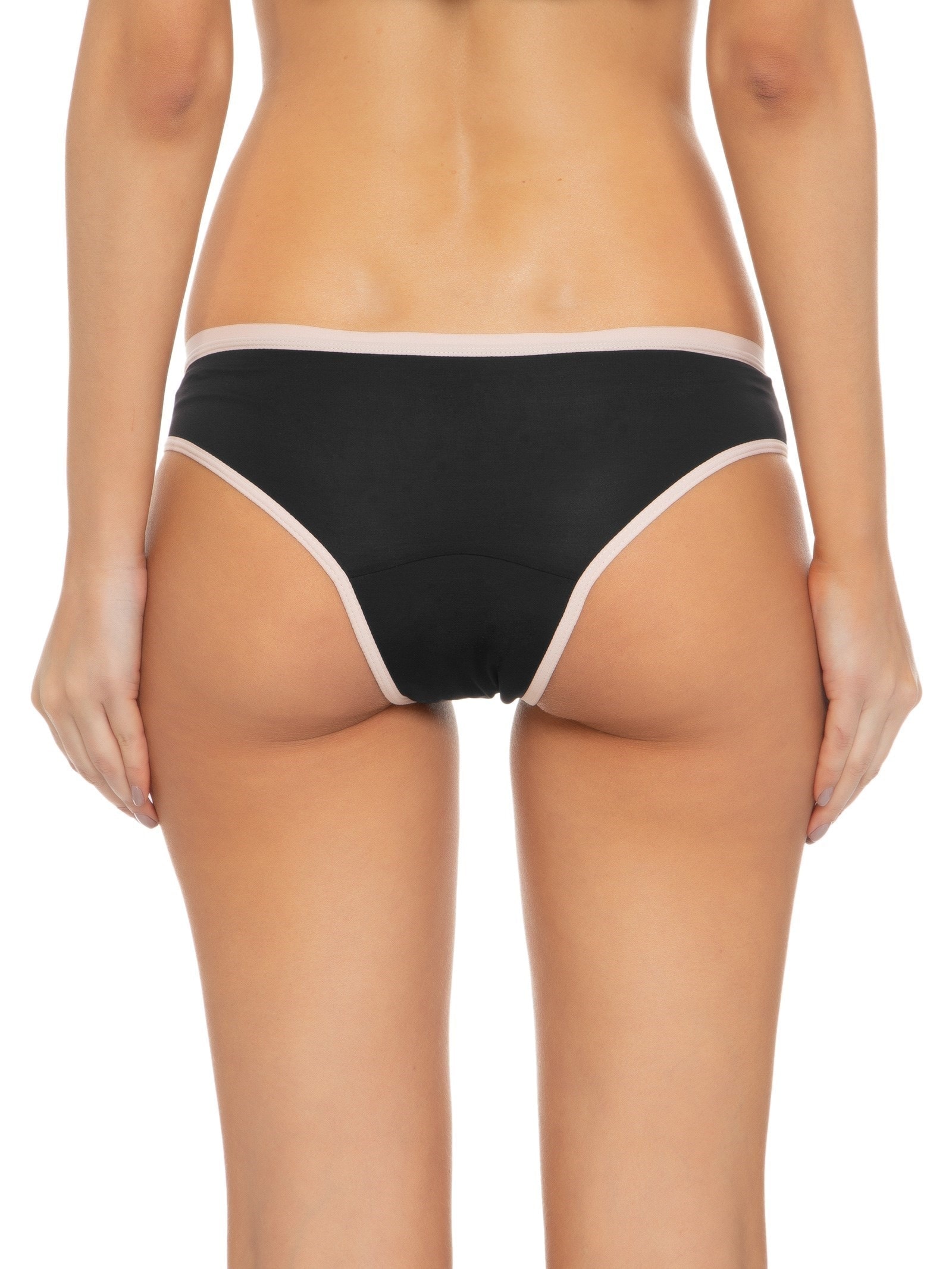 Calcinha Absorvente Comfy Fluxo Moderado Preto  Pantys