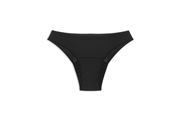 Calcinha Absorvente Cozy Fluxo Intenso - Preto