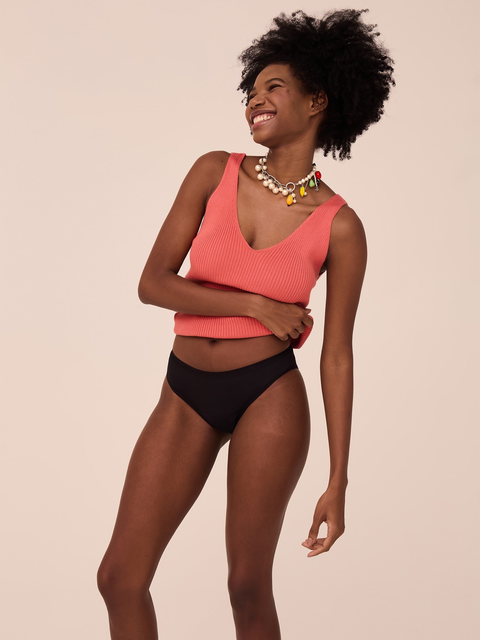 Calcinha Absorvente Cozy Fluxo Intenso Preto Pantys