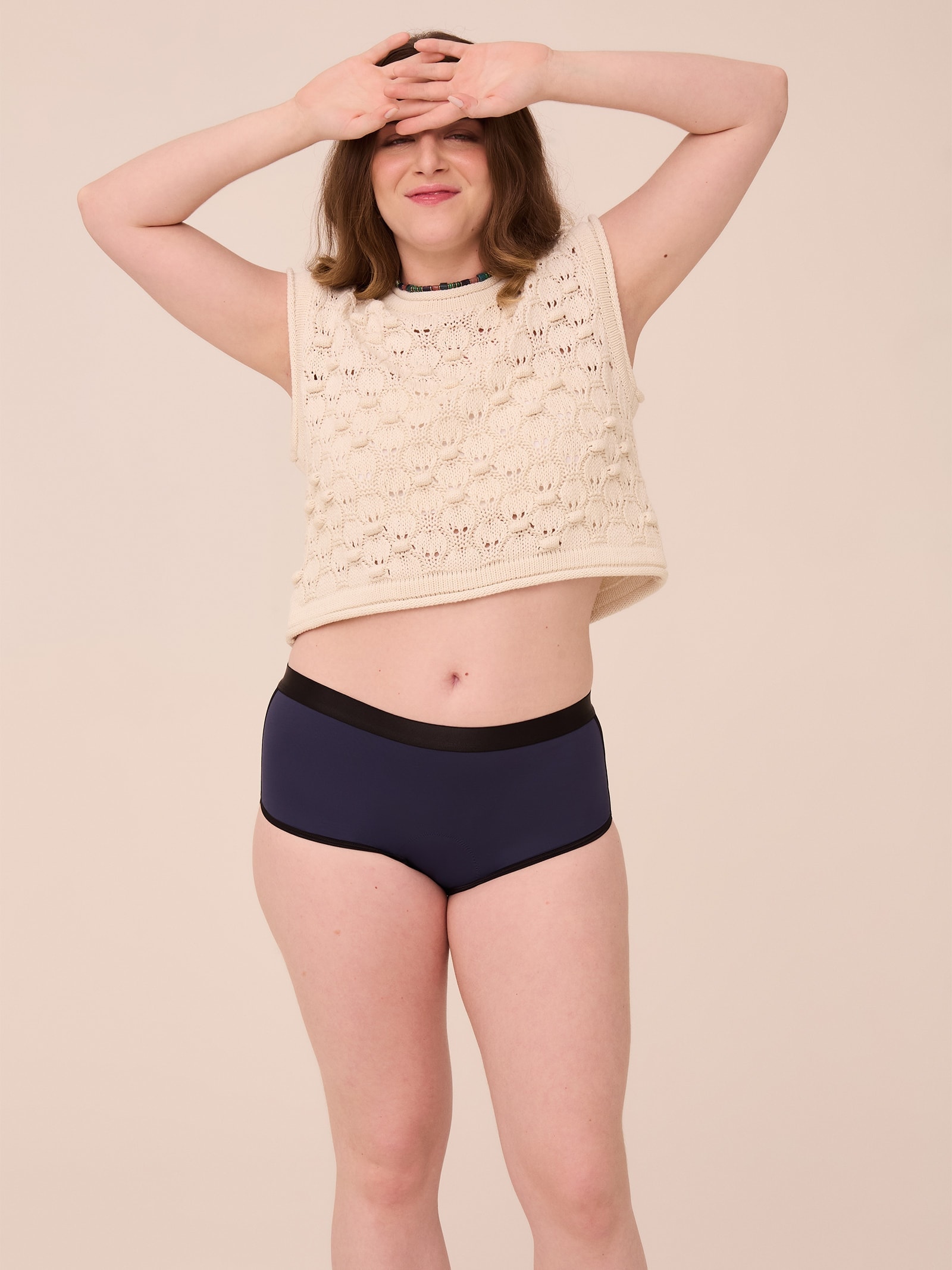 Calcinha Absorvente Dreamer Fluxo Noturno Azul Pantys