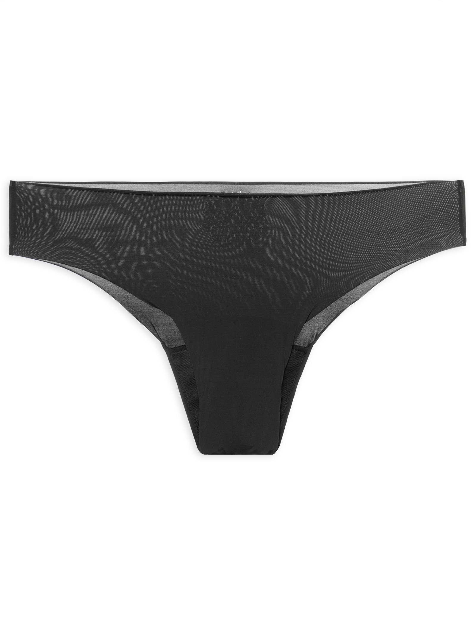 Calcinha Absorvente Sem Costura Fluxo Moderado Skin Preto Pantys