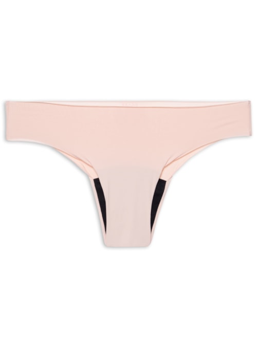 Calcinha Absorvente Sem Costura Fluxo Moderado Skin - Rosa