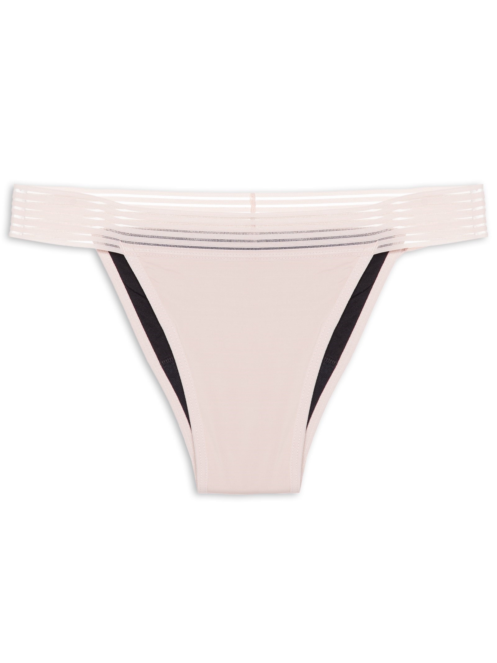 Calcinha Absorvente Tanga Fluxo Leve Rosa Pantys
