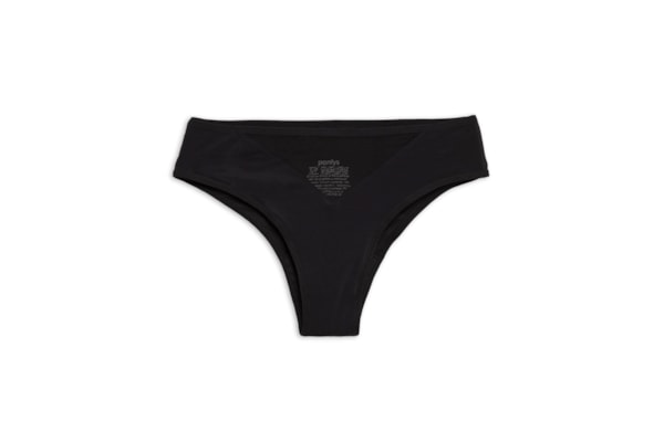 Calcinha Absorvente Trainer Fluxo Intenso - Preto 